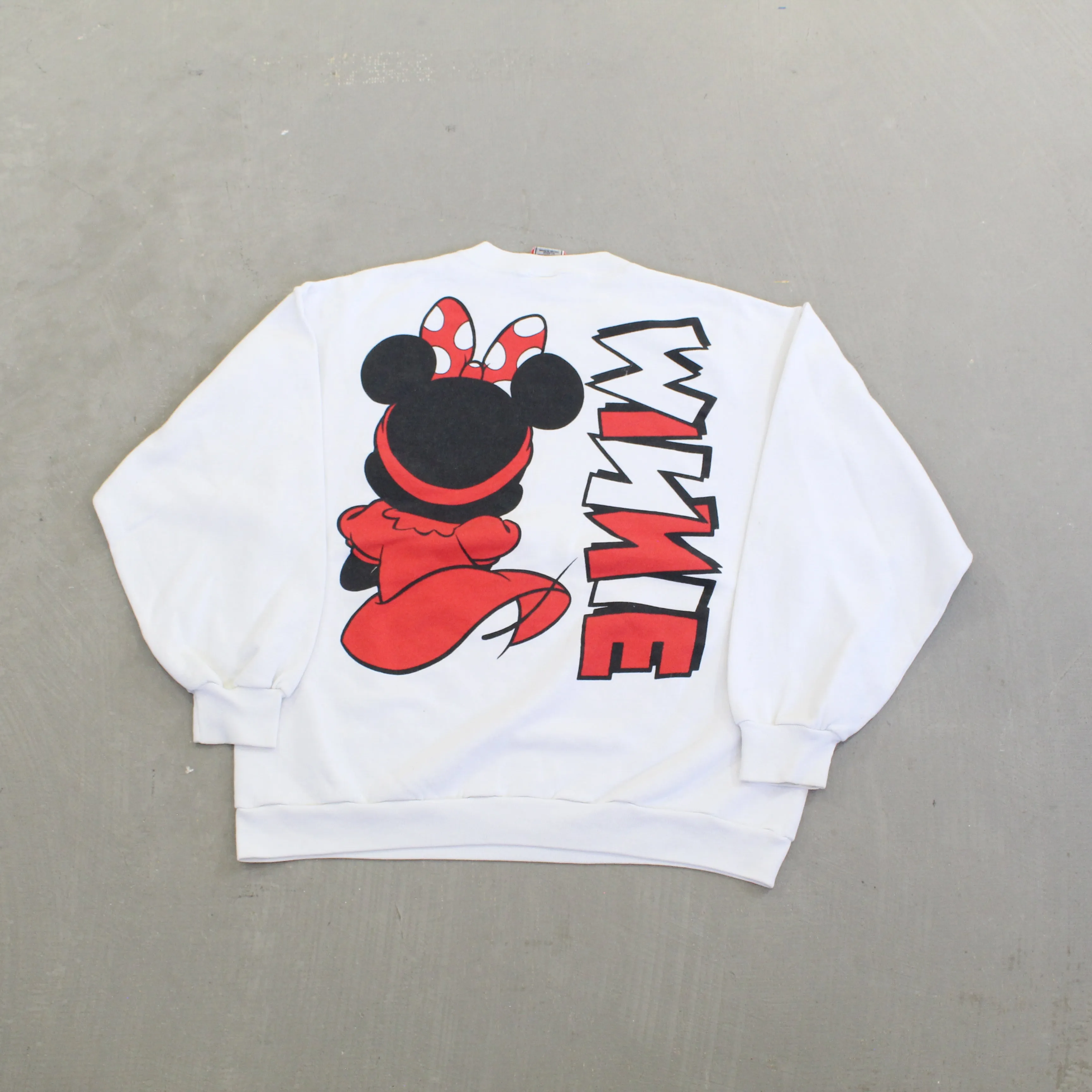 F- Vintage Disney Winnie Graphic & Text Crewneck sold by HG Vintage product image thumbnail 3