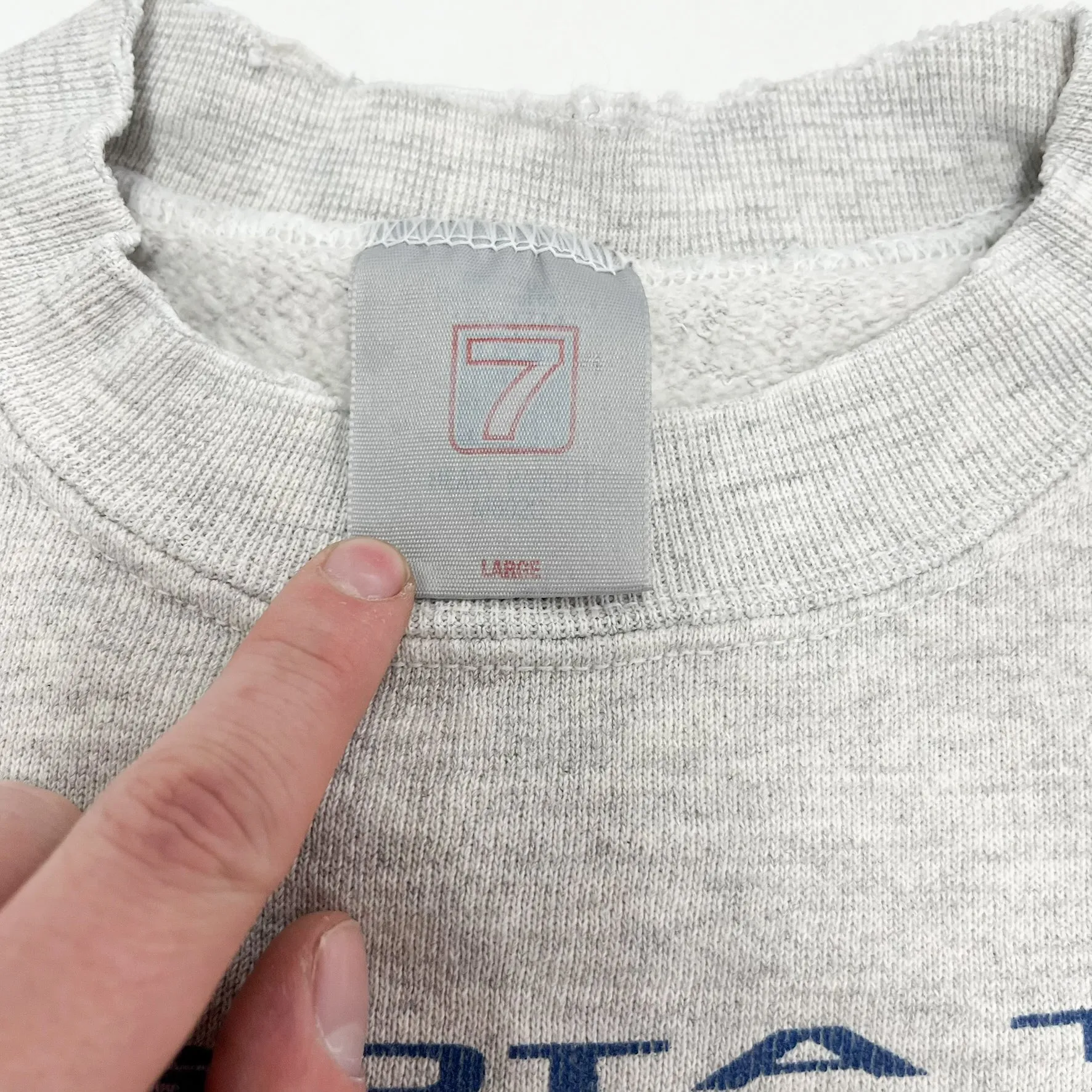 F- Vintage 1991 World Series Minnesota Twins Champions MLB Logo 7 Crewneck sold by HG Vintage product image thumbnail 4