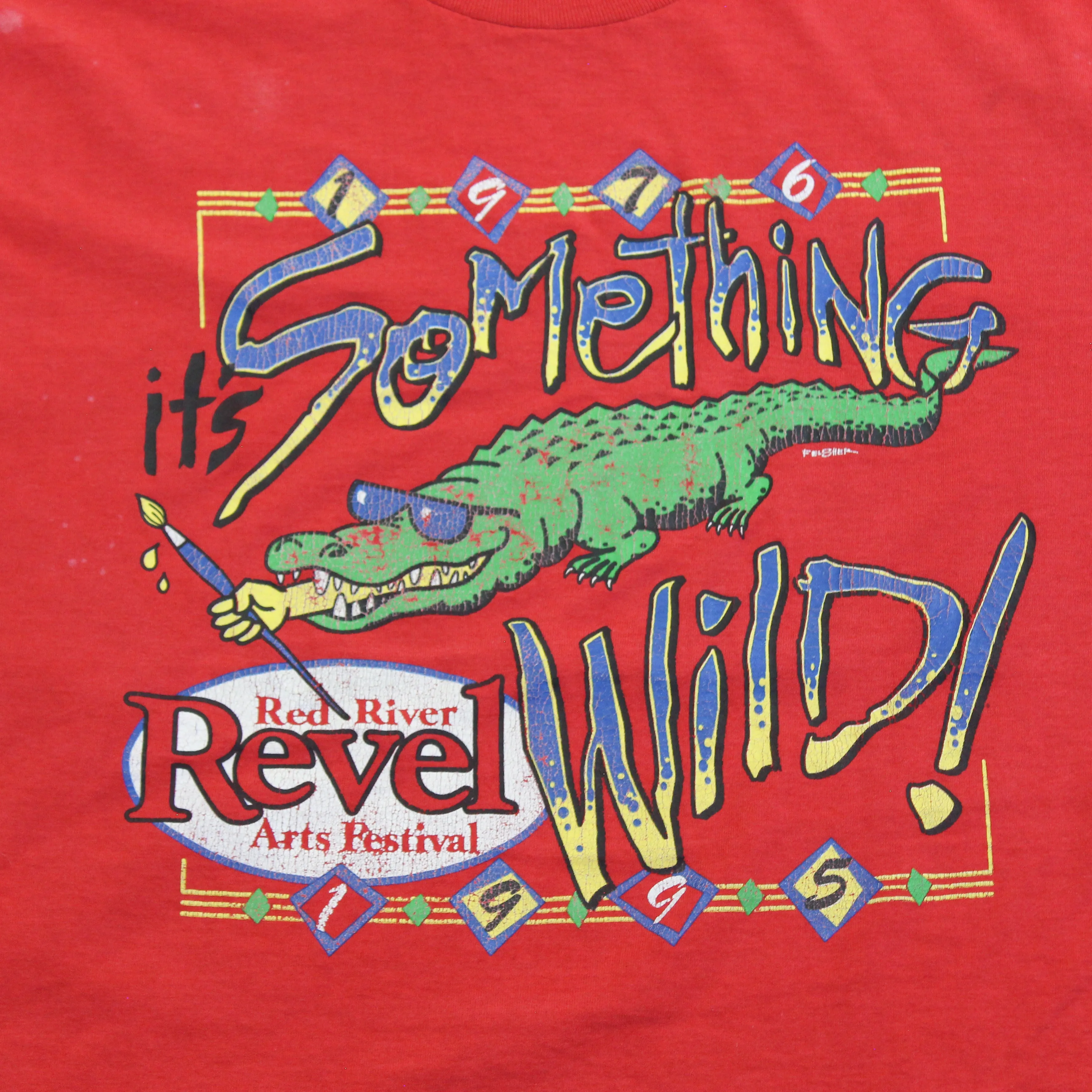 F- Vintage 95' Red River Arts Festival Graphic Single Stitch Tee sold by HG Vintage product image thumbnail 2