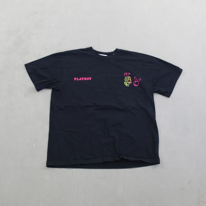 F- Playboy By Pacsun Embroidered "The Playboy Bunny" Tee sold by HG Vintage