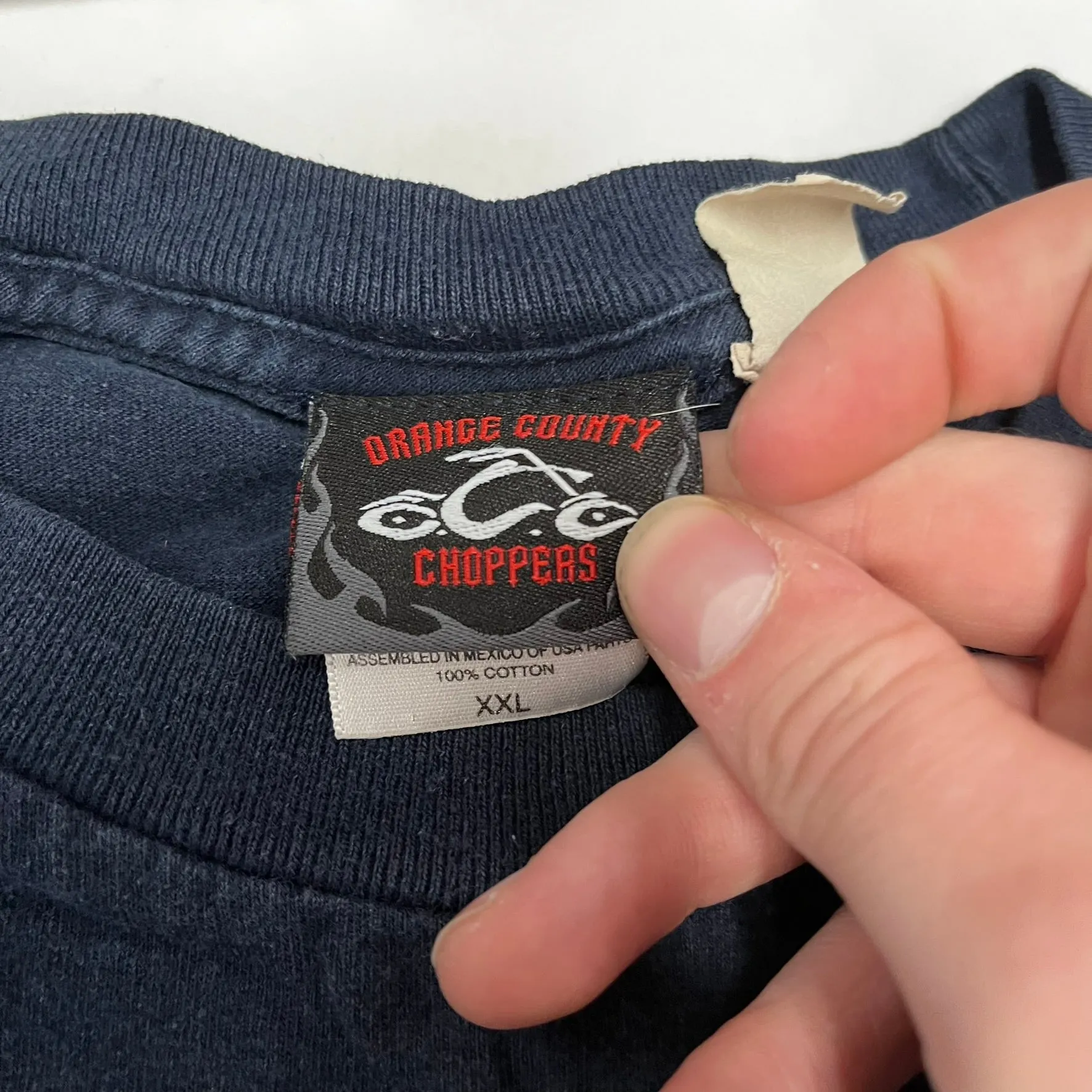 F- Vintage Orange County Choppers New York Long Sleeve Graphic Tee sold by HG Vintage product image thumbnail 5