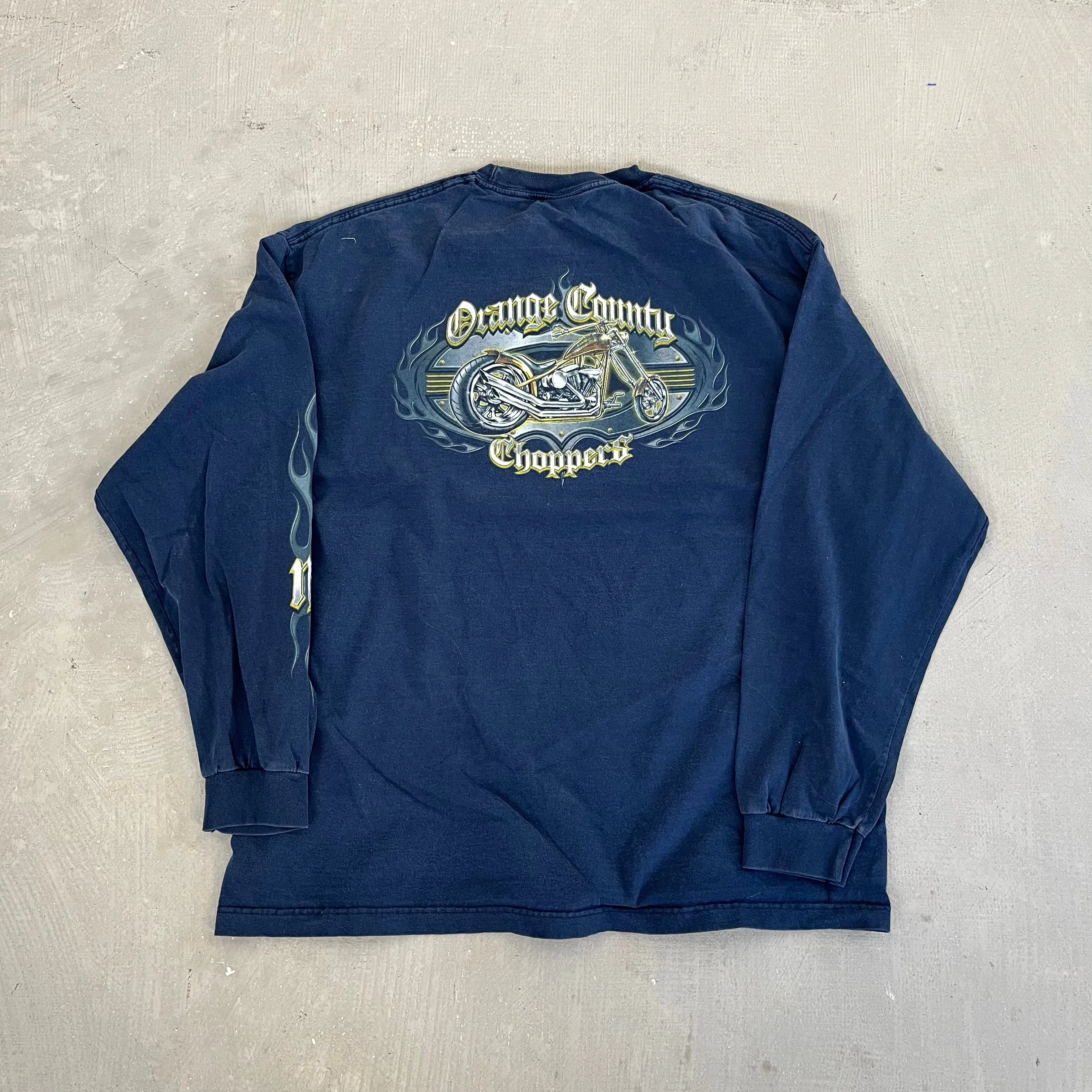 F- Vintage Orange County Choppers New York Long Sleeve Graphic Tee sold by HG Vintage product image thumbnail 3