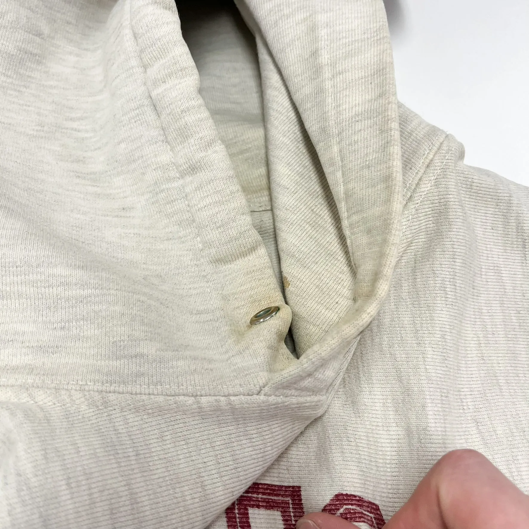 F- Vintage 00s Champion Stanford University Text Reverse Weave Hoodie sold by HG Vintage product image thumbnail 4