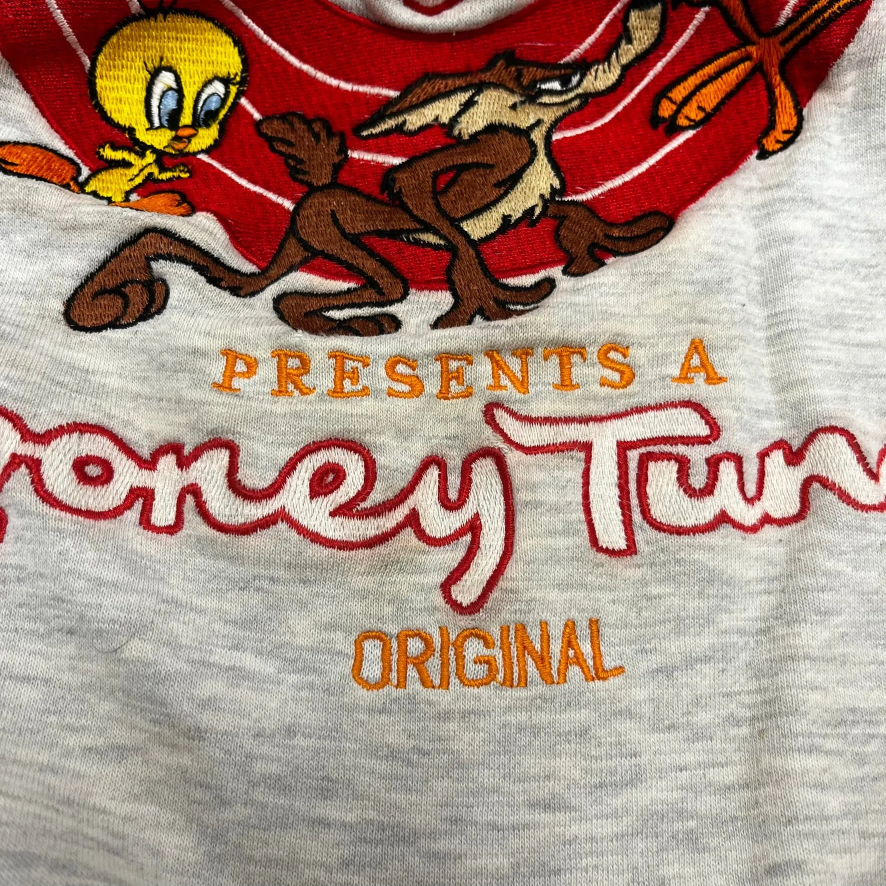 F- Vintage Looney Tunes Embroidered Characters & WB Logo Crewneck sold by HG Vintage product image thumbnail 5