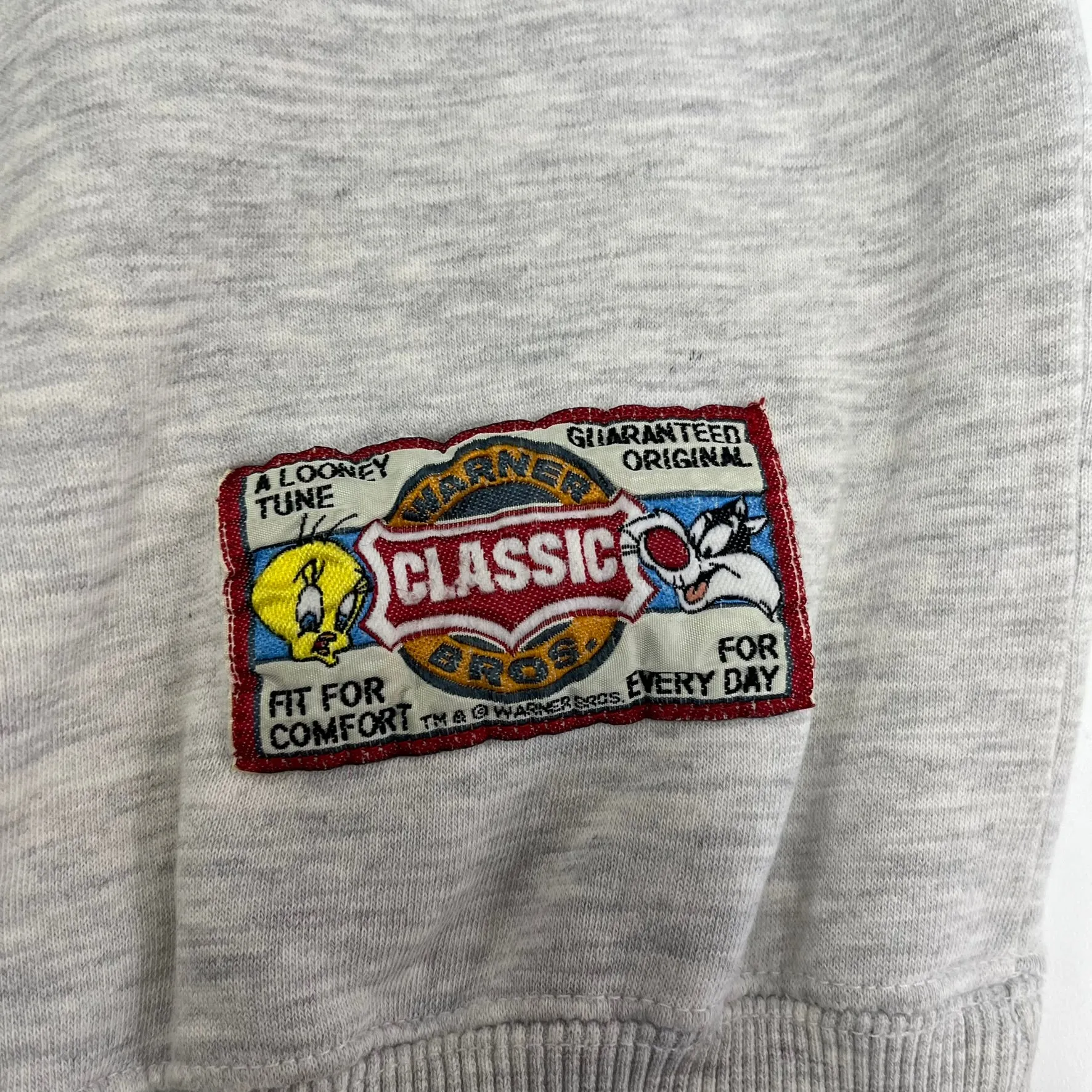F- Vintage Looney Tunes Embroidered Characters & WB Logo Crewneck sold by HG Vintage product image thumbnail 4