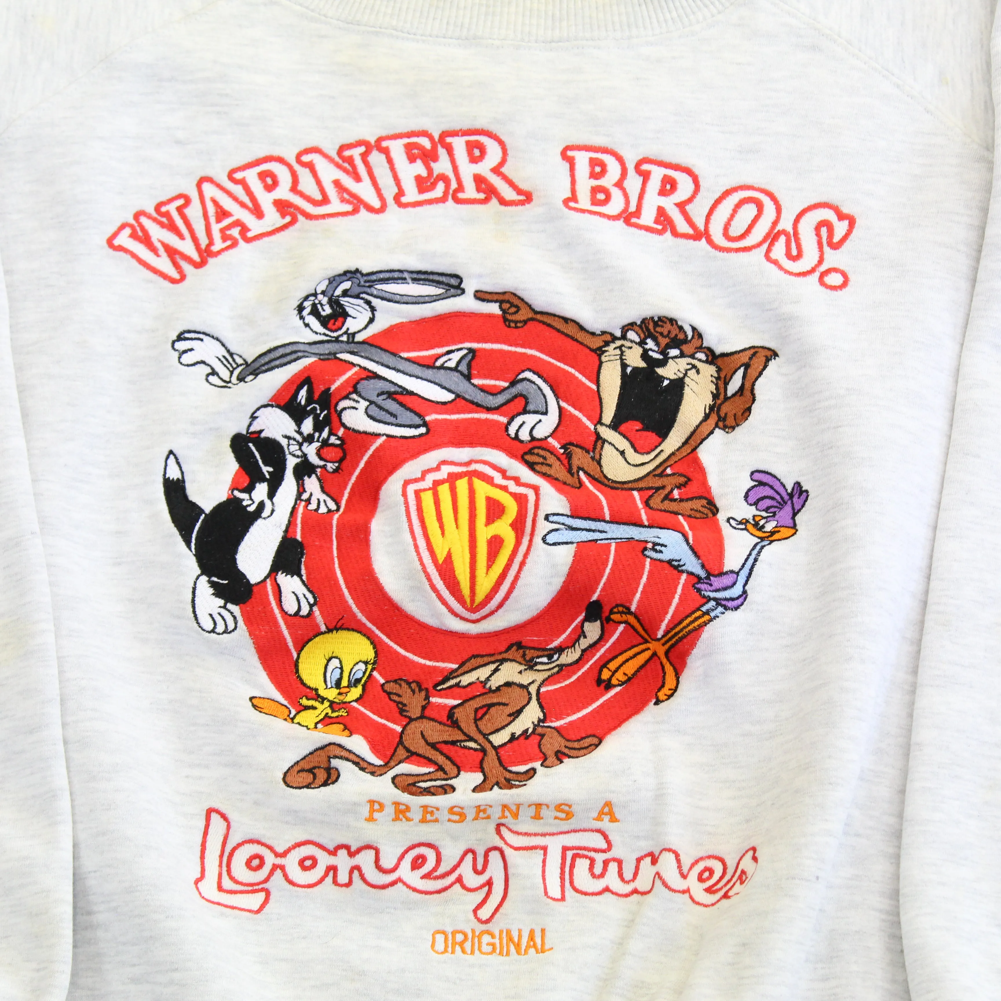 F- Vintage Looney Tunes Embroidered Characters & WB Logo Crewneck sold by HG Vintage product image thumbnail 2