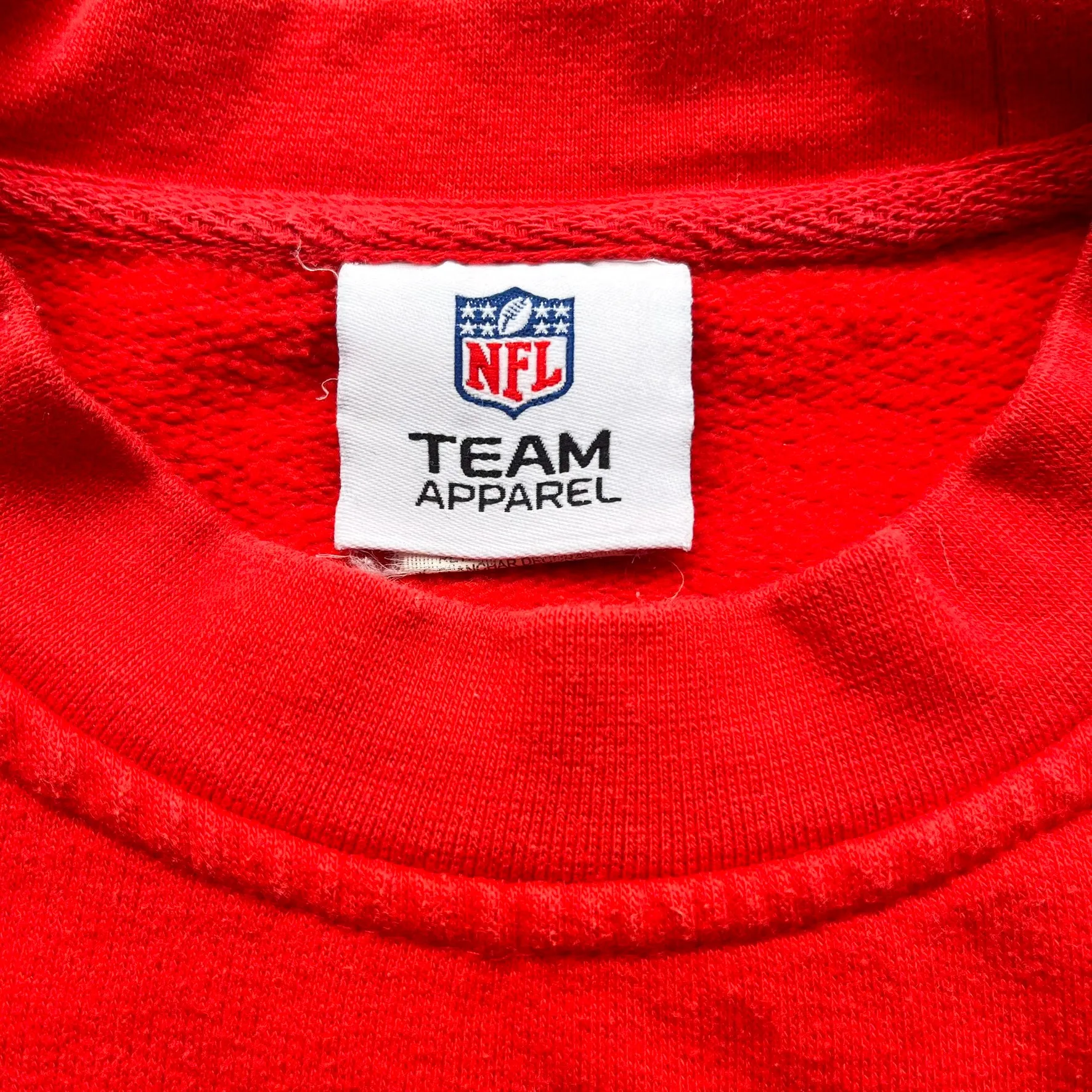 F- Vintage Kansas City Chiefs NFL Embroidered Text Crewneck sold by HG Vintage product image thumbnail 3