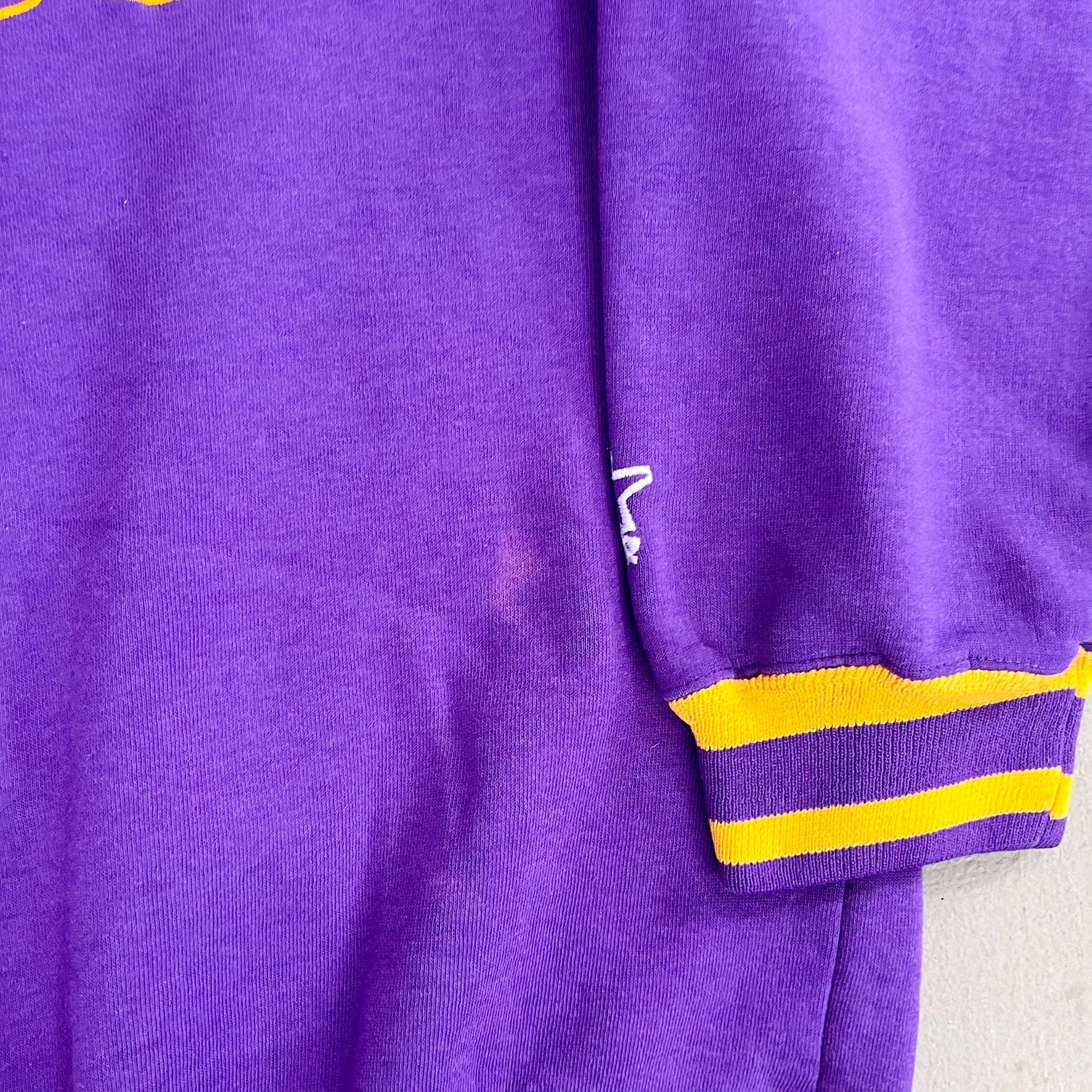 F- Vintage Minnesota Vikings NFL Starter Embroidered Logo & Text Crewneck sold by HG Vintage product image thumbnail 4