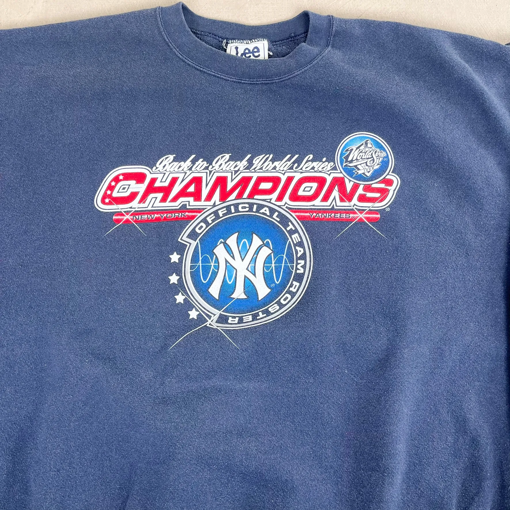 F- Vintage '99 New York Yankees MLB World Series Champions Crewneck sold by HG Vintage product image thumbnail 3