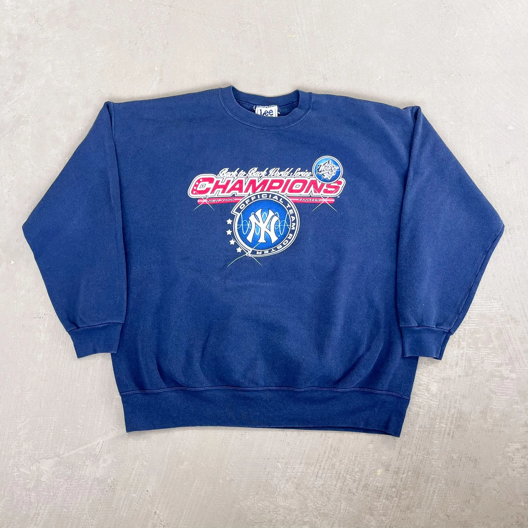 F- Vintage '99 New York Yankees MLB World Series Champions Crewneck sold by HG Vintage