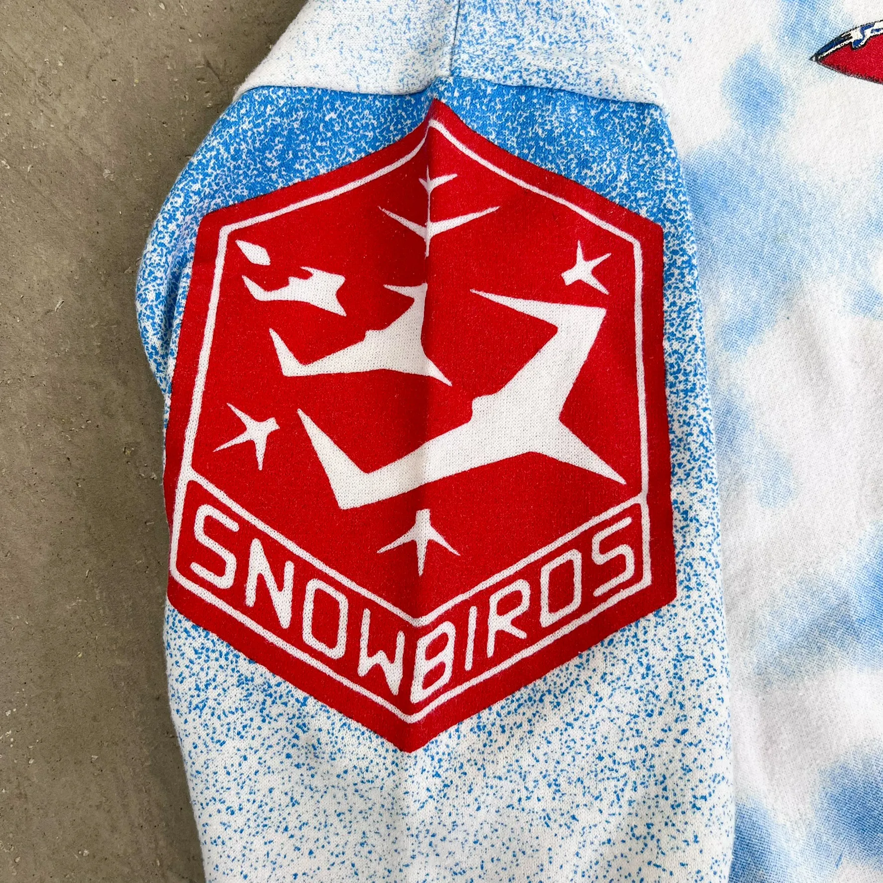 F- Vintage '92 Canadian Snowbirds Military Jets Graphic Crewneck sold by HG Vintage product image thumbnail 3