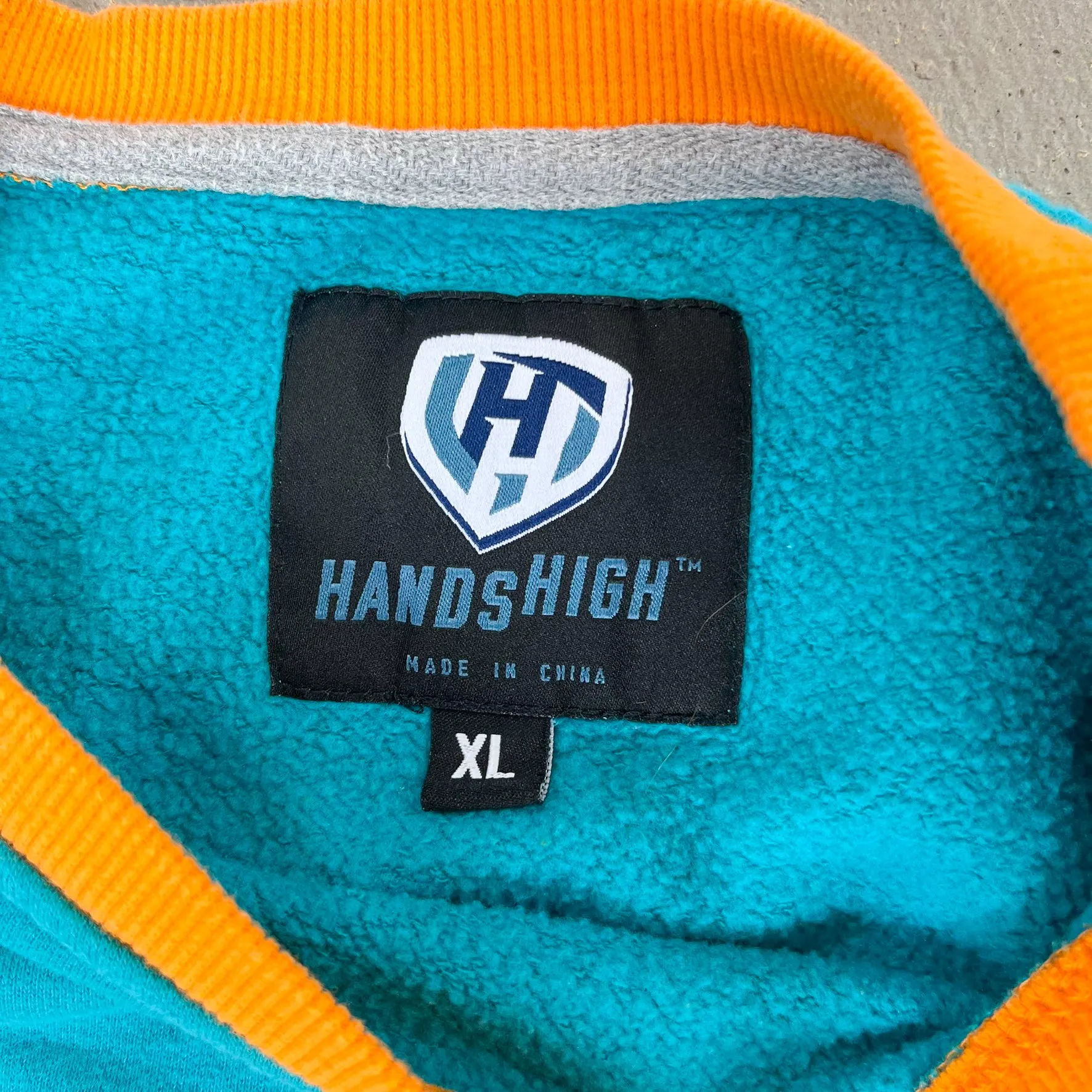 F- Miami Dolphin NFL Handsigh Text & Logo Crewneck sold by HG Vintage product image thumbnail 5