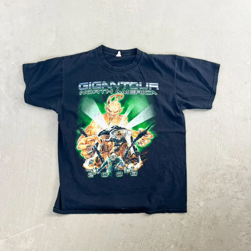 F- Vintage '08 Megadeth Gigantour North America Graphic Tee sold by HG Vintage