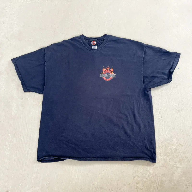 F- Vintage '08 Harley Davidson Boston Graphic Tee sold by HG Vintage