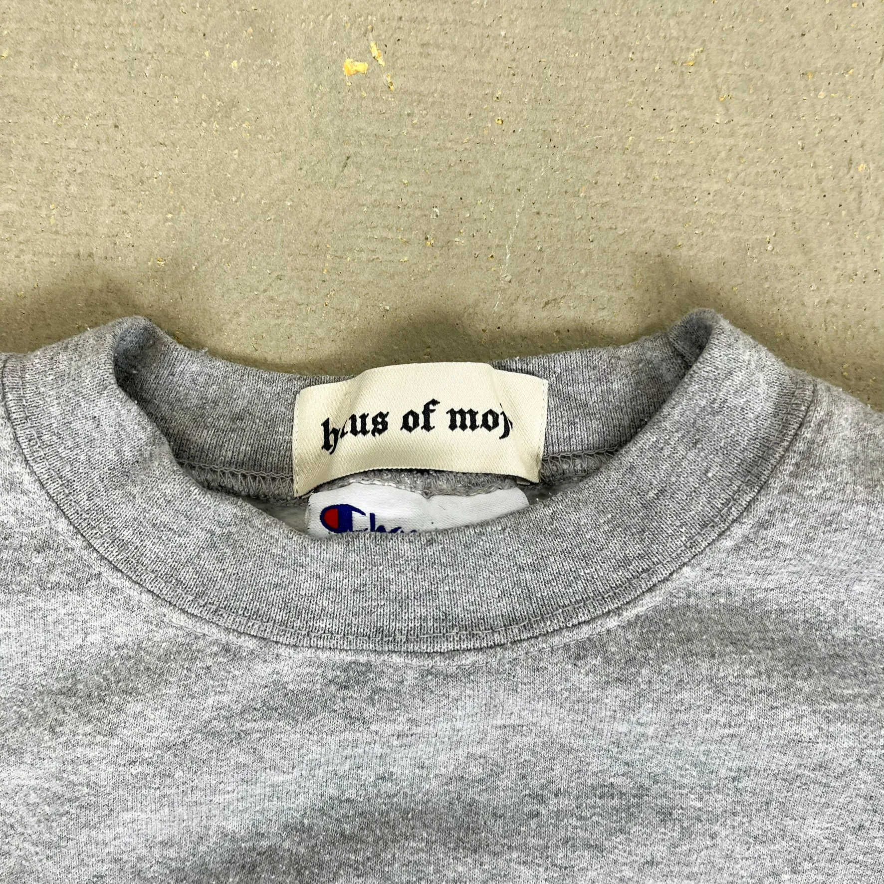F- HOM Penn State Embroidered Text Cropped Reworked Crewneck sold by HG Vintage product image thumbnail 3