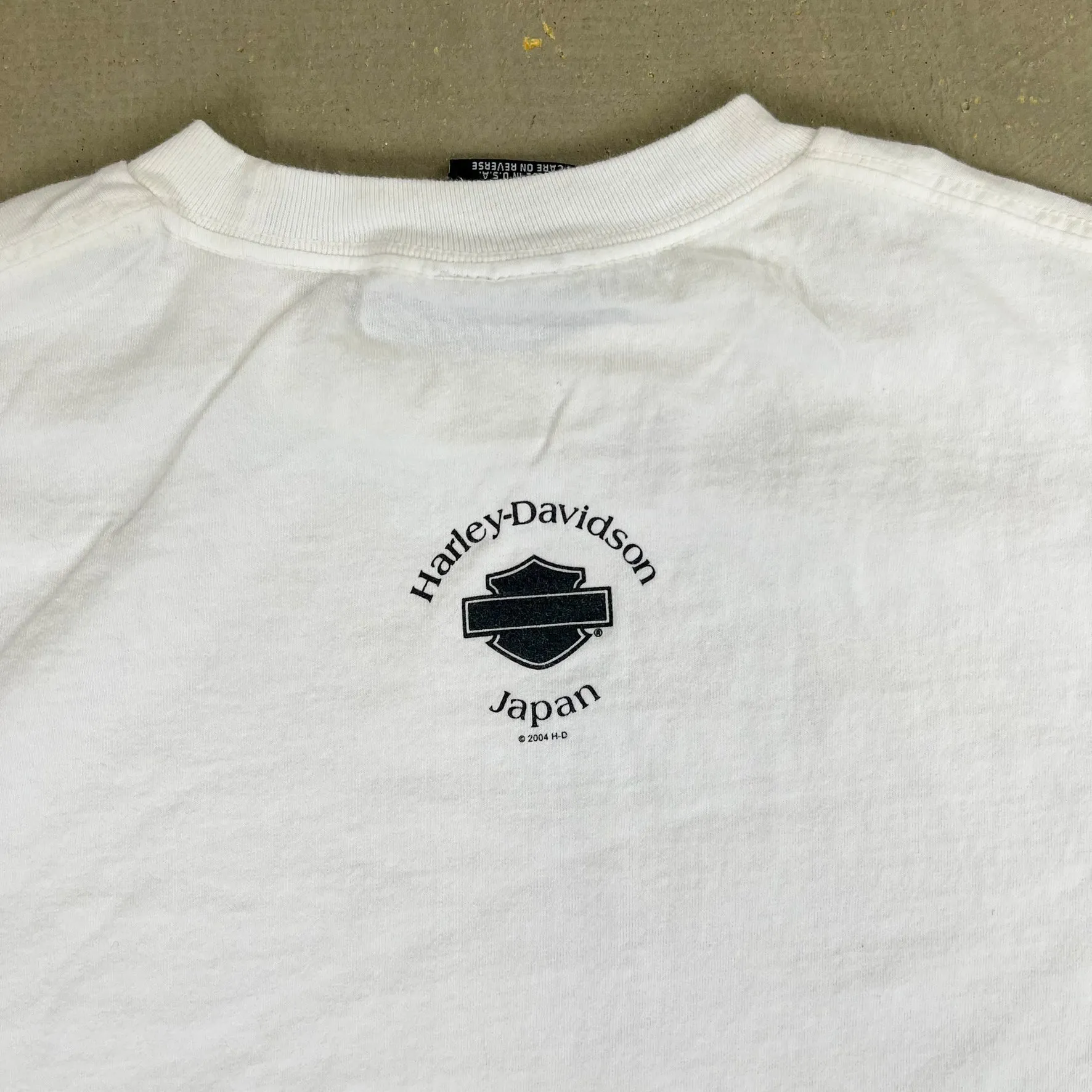 F- Vintage '04 Harley Davidson Japan Flames Graphic Long Sleeve Tee sold by HG Vintage product image thumbnail 5