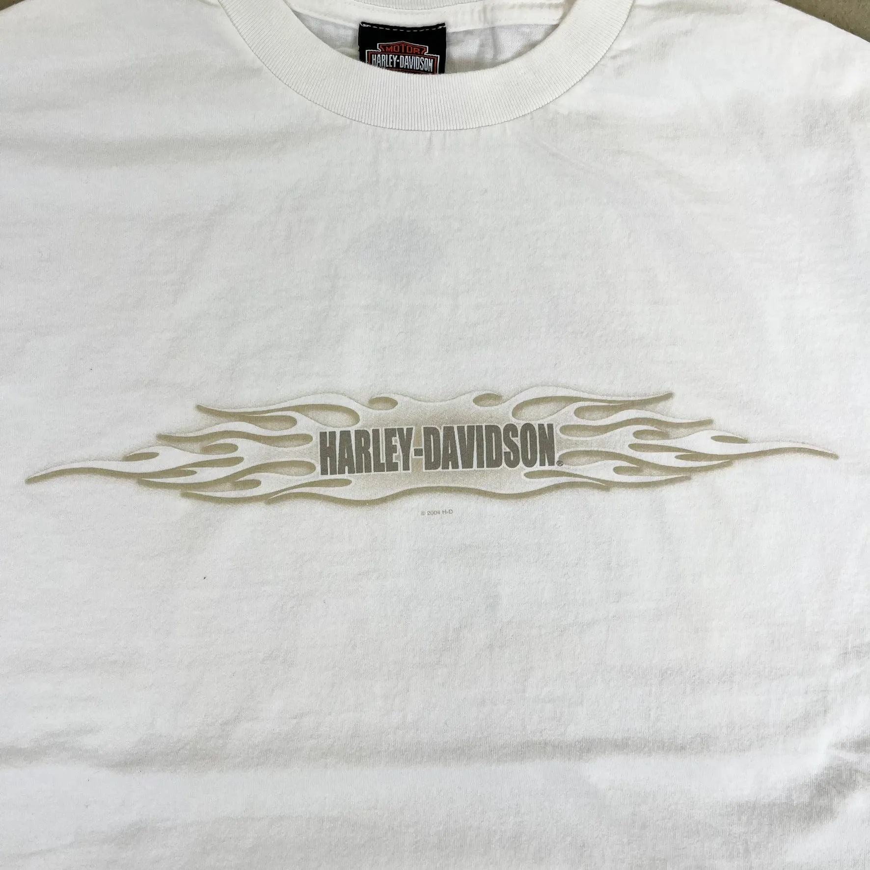 F- Vintage '04 Harley Davidson Japan Flames Graphic Long Sleeve Tee sold by HG Vintage product image thumbnail 2