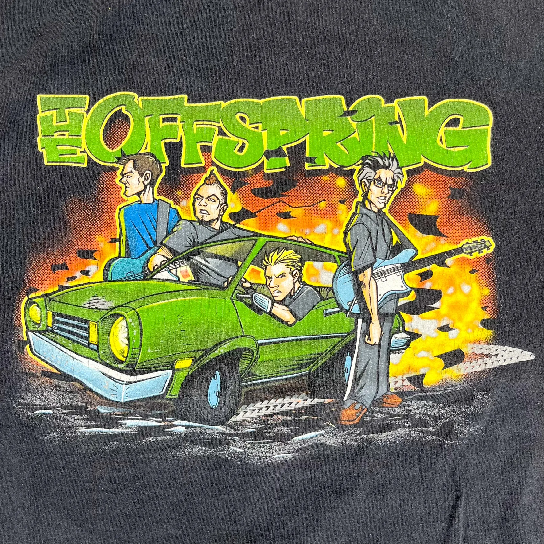 F- Vintage The Offspring Cartoon Graphic Tee sold by HG Vintage product image thumbnail 2