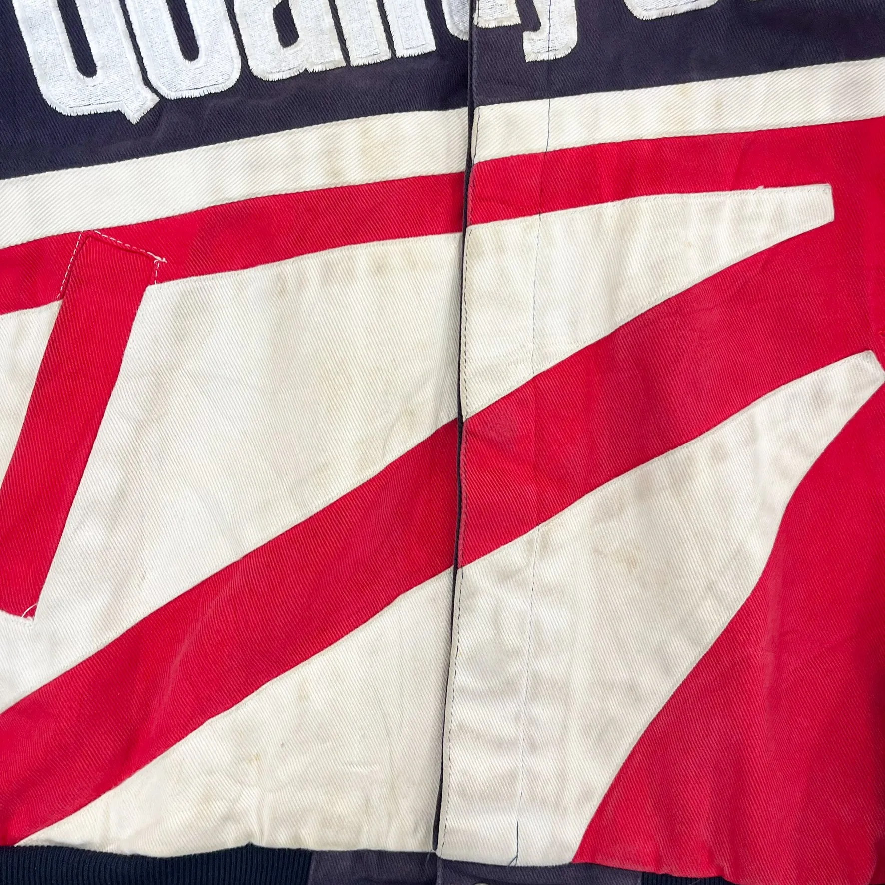F- Vintage Nascar Jeff Hamilton Dale Jarrett Quality Care Racing Jacket sold by HG Vintage product image thumbnail 5