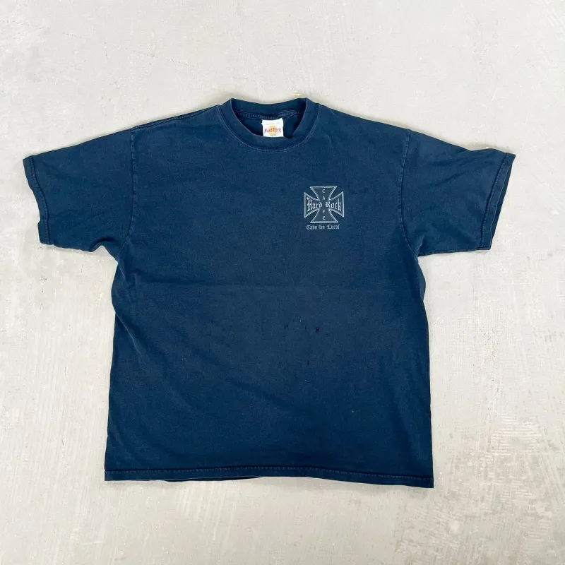 F- Vintage Hard Rock Cafe Cabo San Luca Motorcycle Graphic Tee sold by HG Vintage