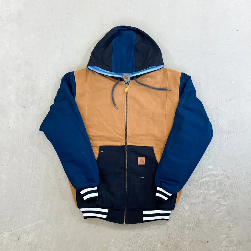 F- Reworked Carhartt Hooded Work Jacket sold by HG Vintage
