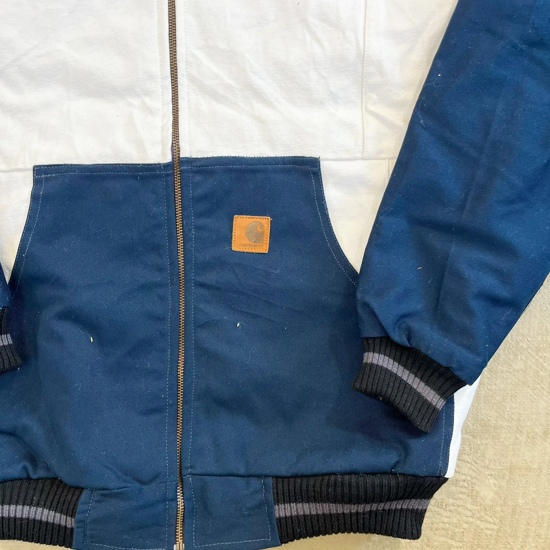 F- Reworked Carhartt Hooded Work Jacket sold by HG Vintage product image thumbnail 2