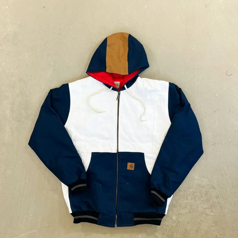 F- Reworked Carhartt Hooded Work Jacket sold by HG Vintage