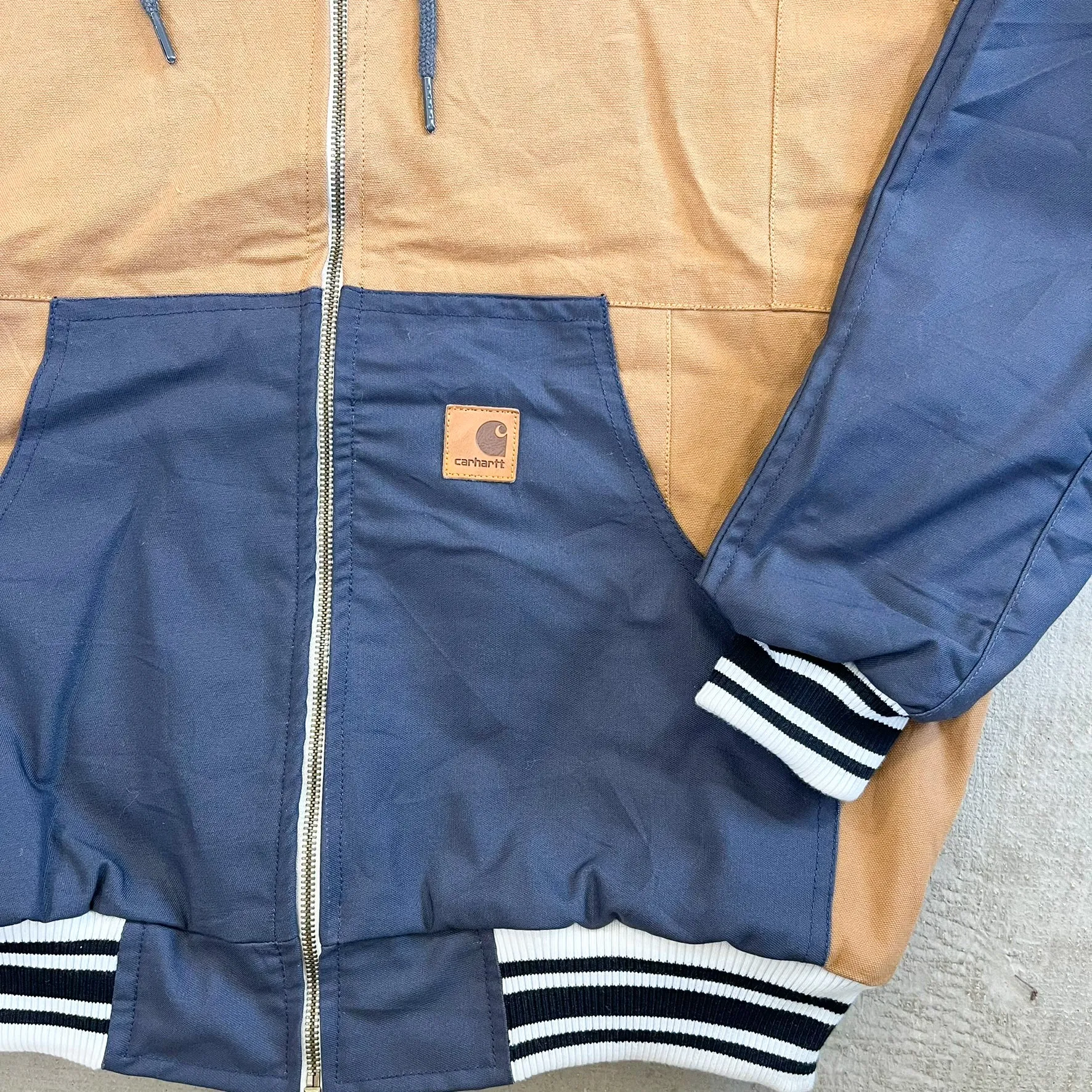 F- Reworked Carhartt Hooded Work Jacket sold by HG Vintage product image thumbnail 2