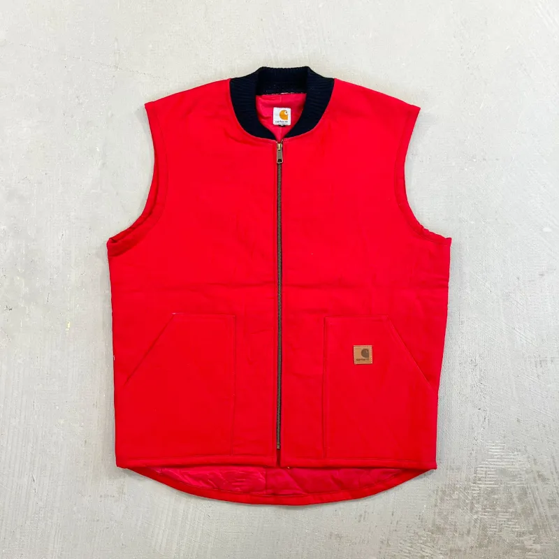 F- Reworked Carhartt Work Vest sold by HG Vintage