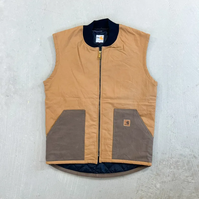 F- Reworked Carhartt Work Vest sold by HG Vintage