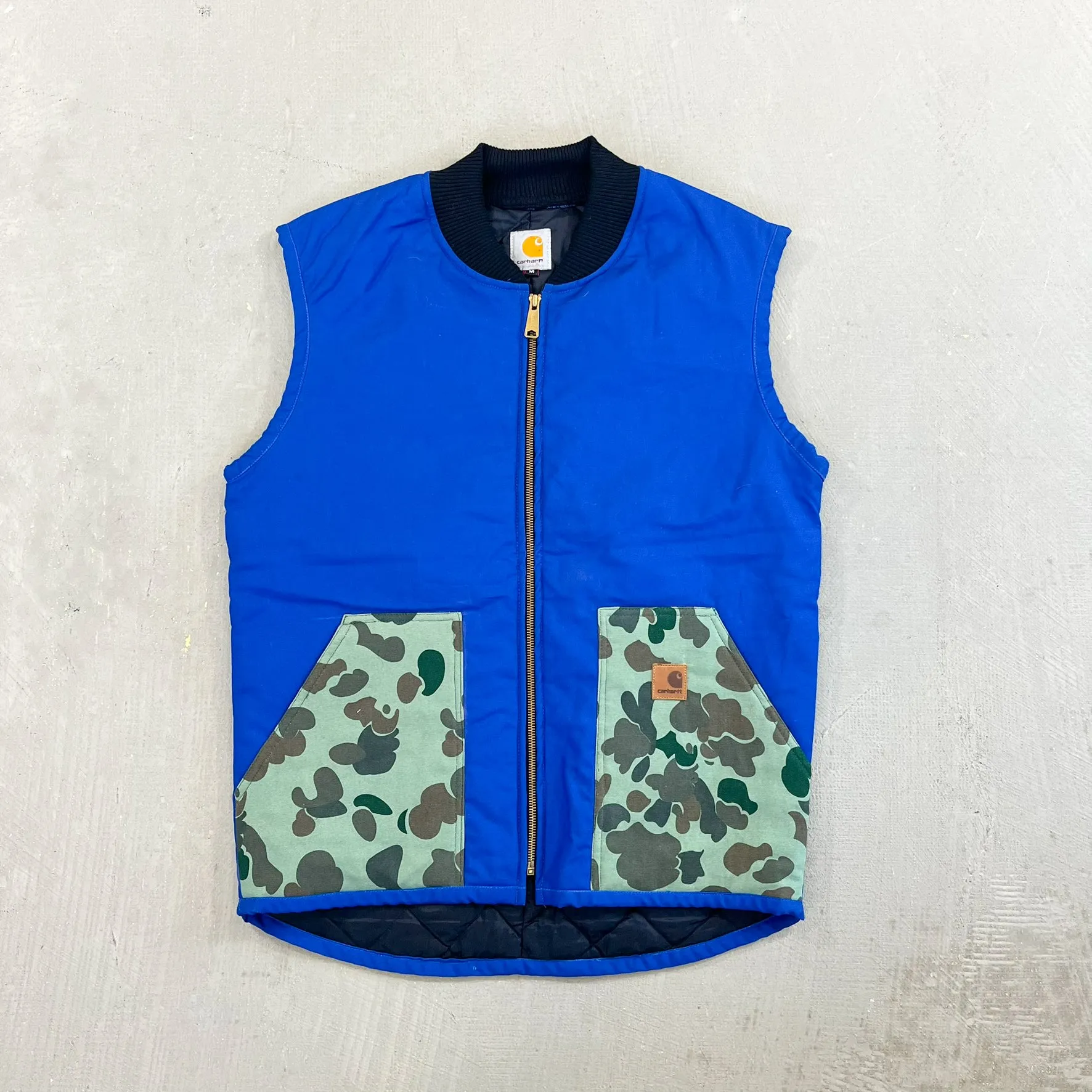 F- Reworked Carhartt Work Vest sold by HG Vintage