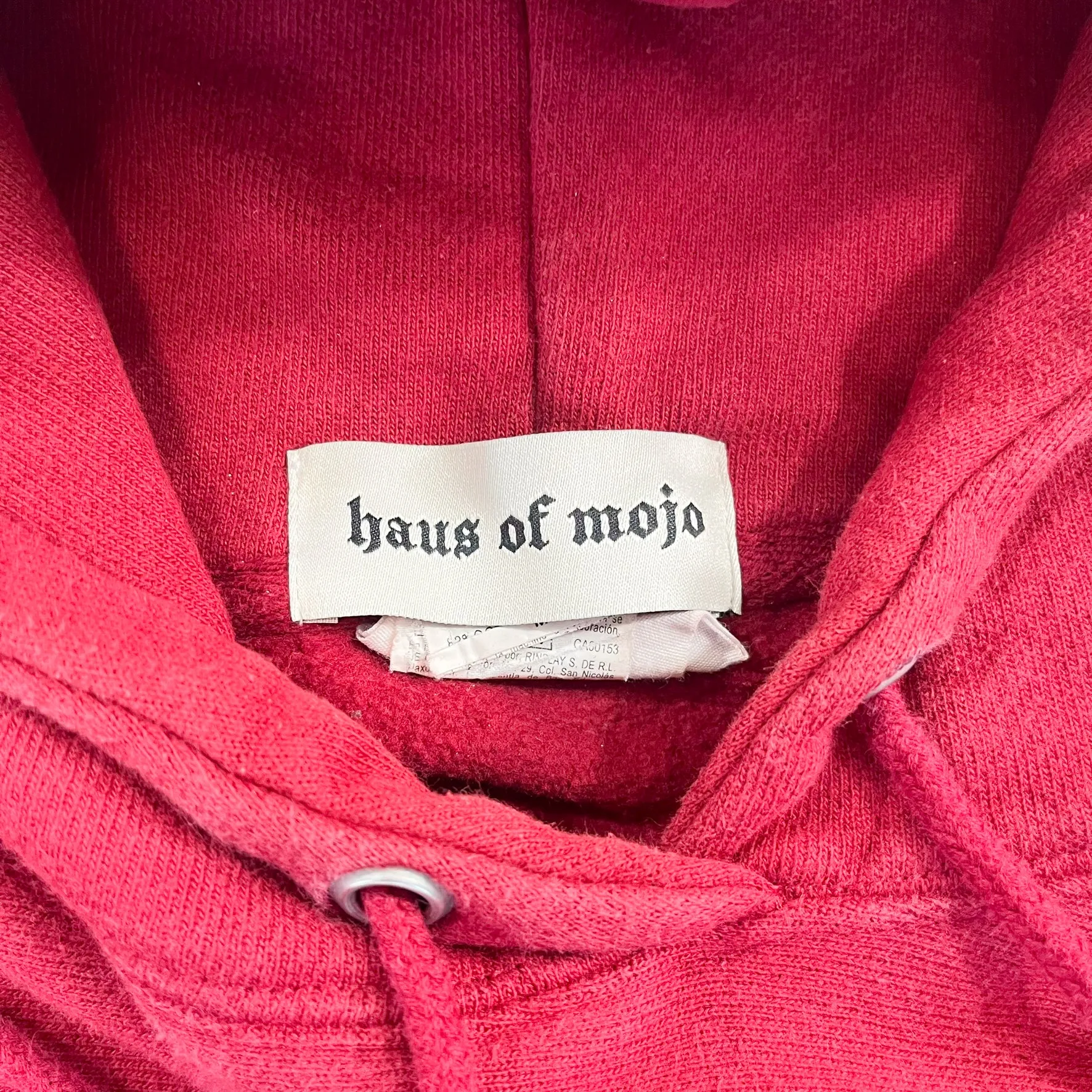 F- HOM Champion Reverse Weave Maroon Cropped Reworked Hoodie sold by HG Vintage product image thumbnail 3