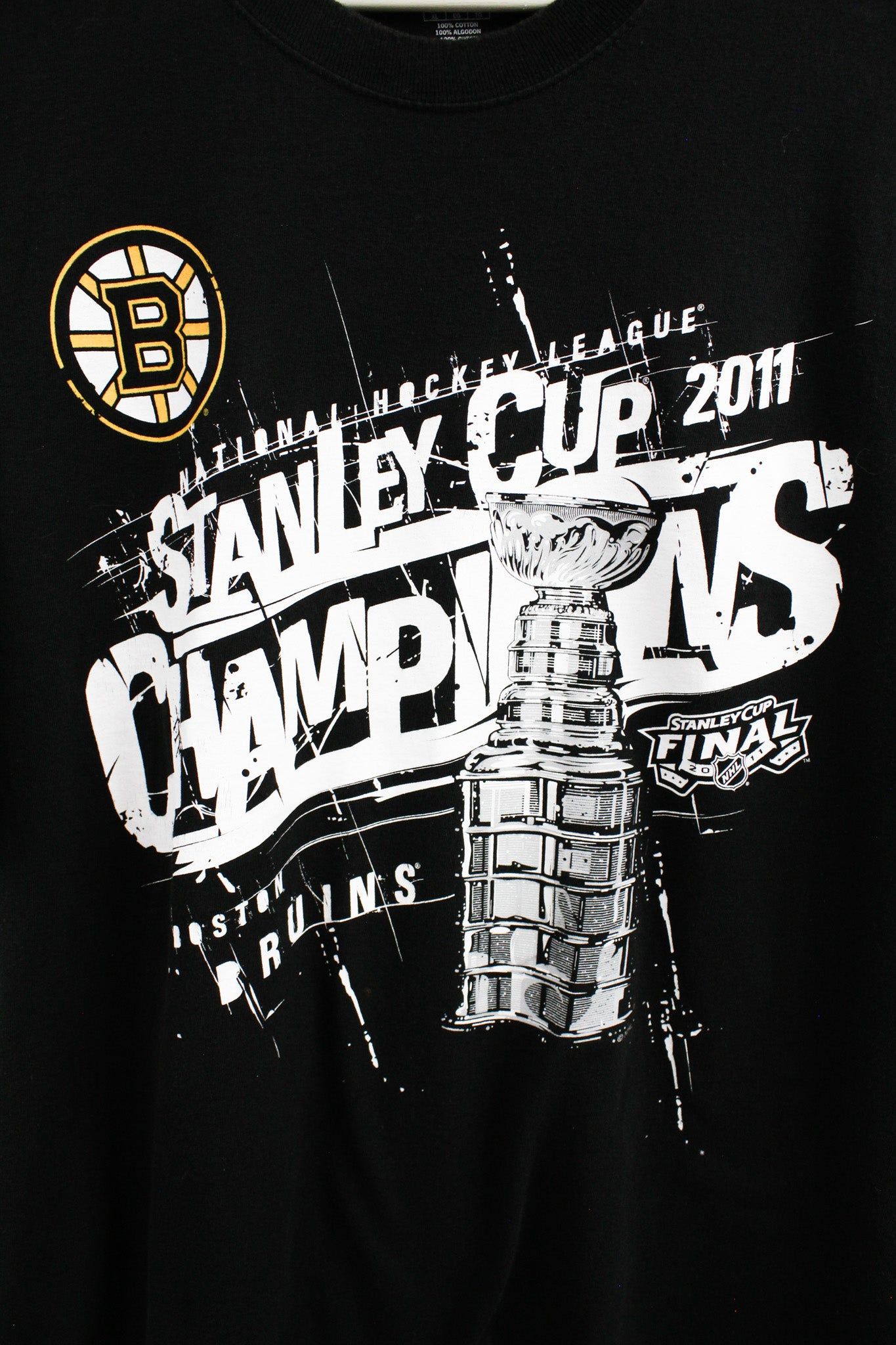 NHL Boston Bruins 2011 Stanley Cup Champs Tee sold by HG Vintage product image thumbnail 2