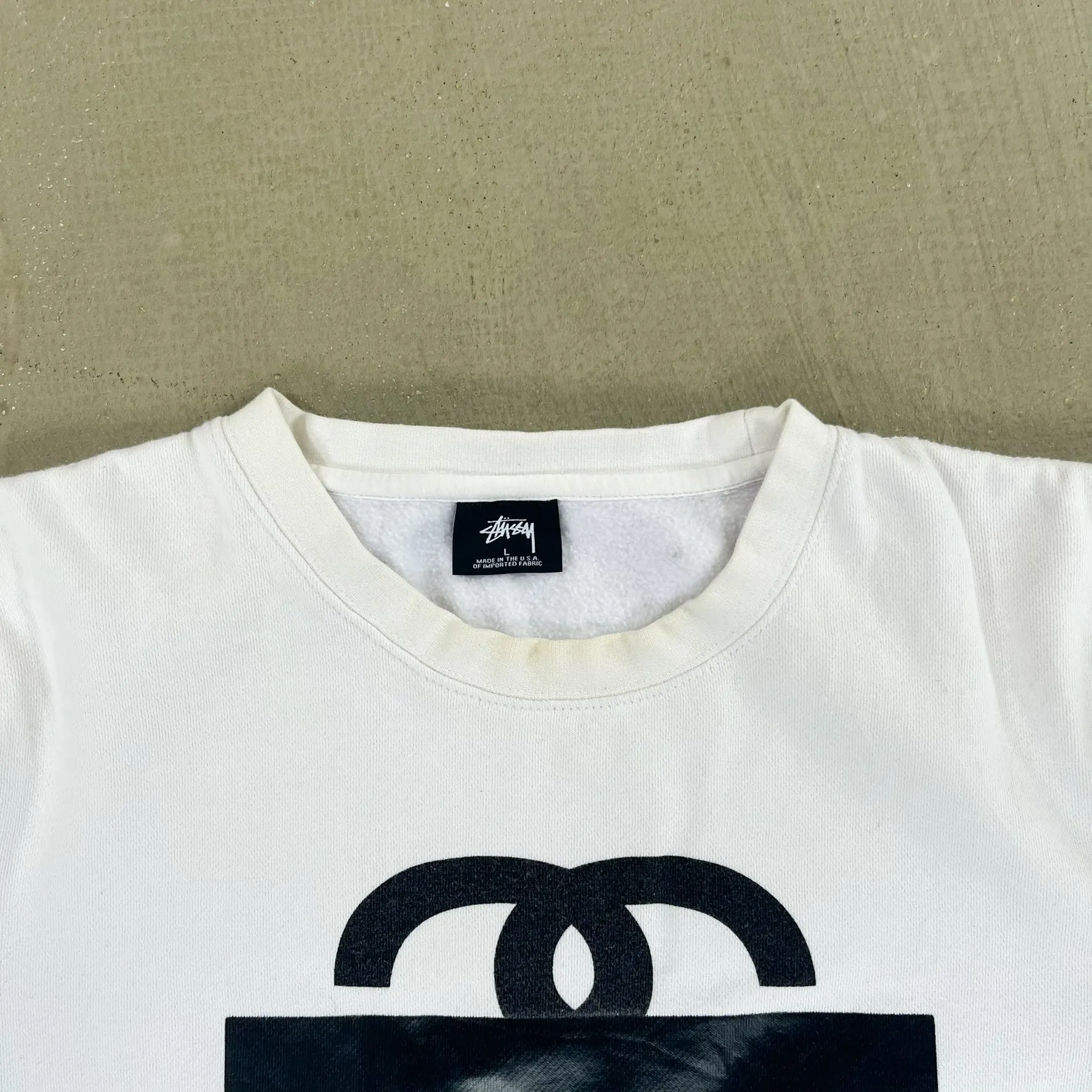 F- Vintage Stussy Logo Graphic Crewneck sold by HG Vintage product image thumbnail 4