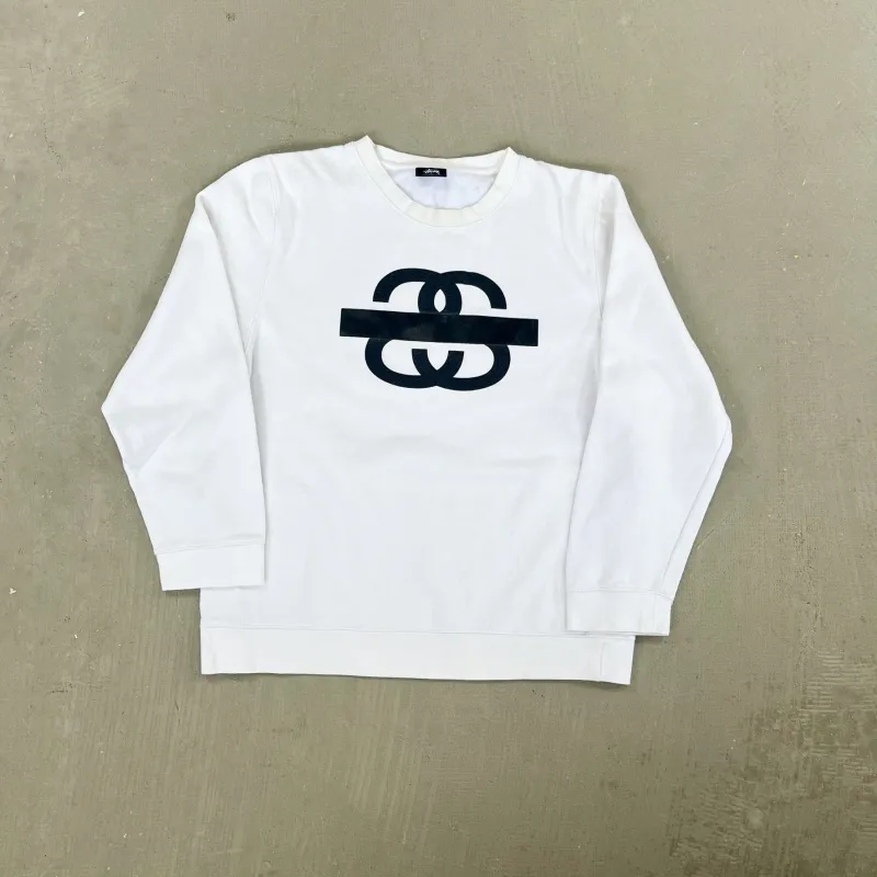 F- Vintage Stussy Logo Graphic Crewneck sold by HG Vintage