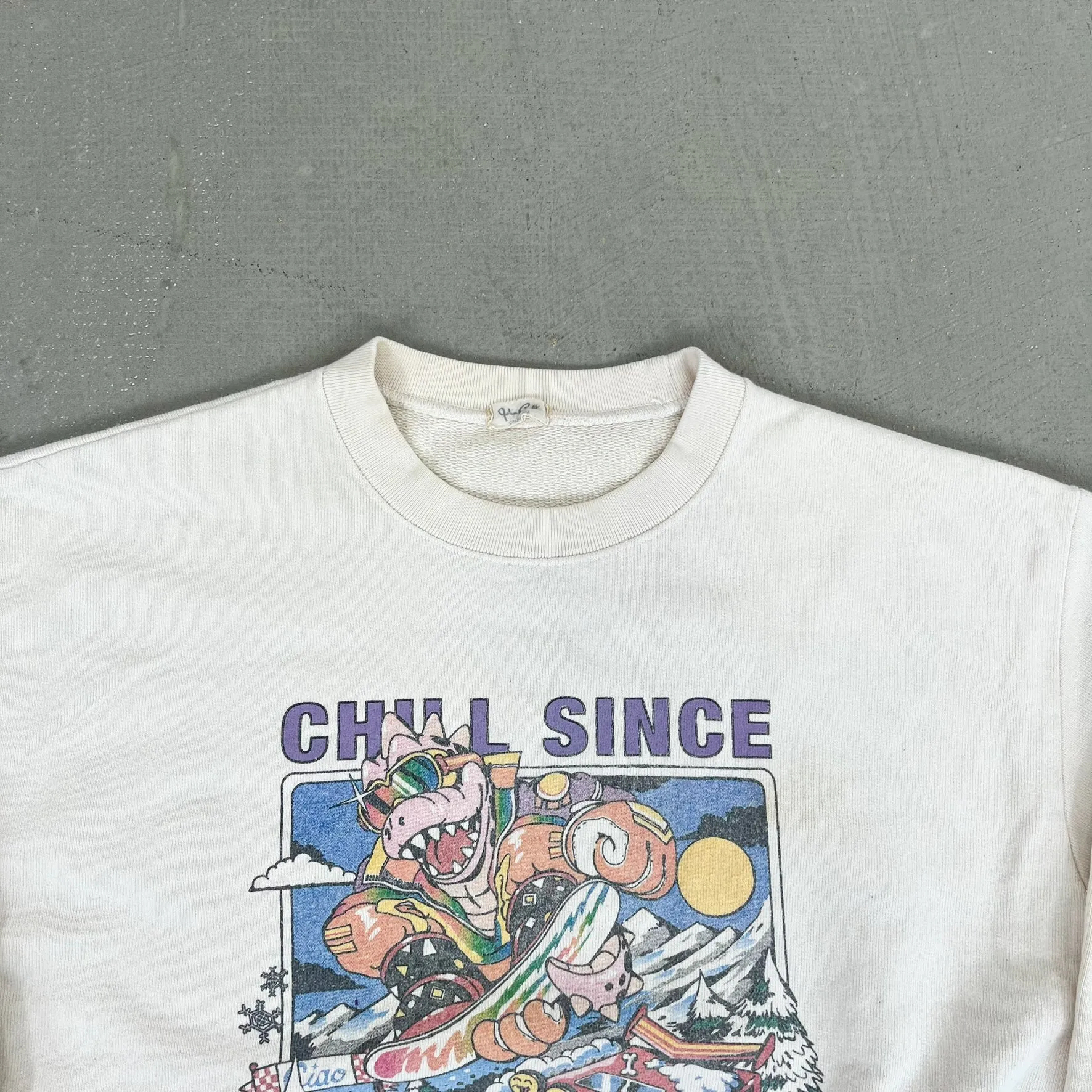 F- Vintage '93 John Galt Chill Since 1993 Aspen Crewneck sold by HG Vintage product image thumbnail 5
