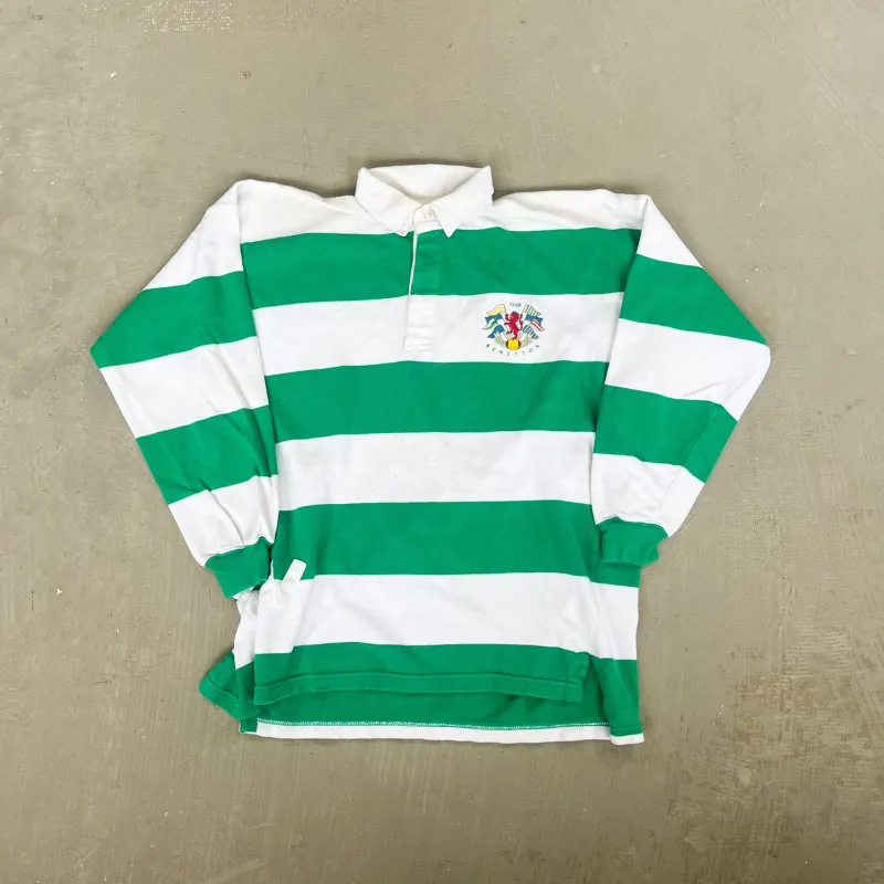 F- Vintage Benetton Rugby Club Authentic Made In Italy Rugby Shirt sold by HG Vintage