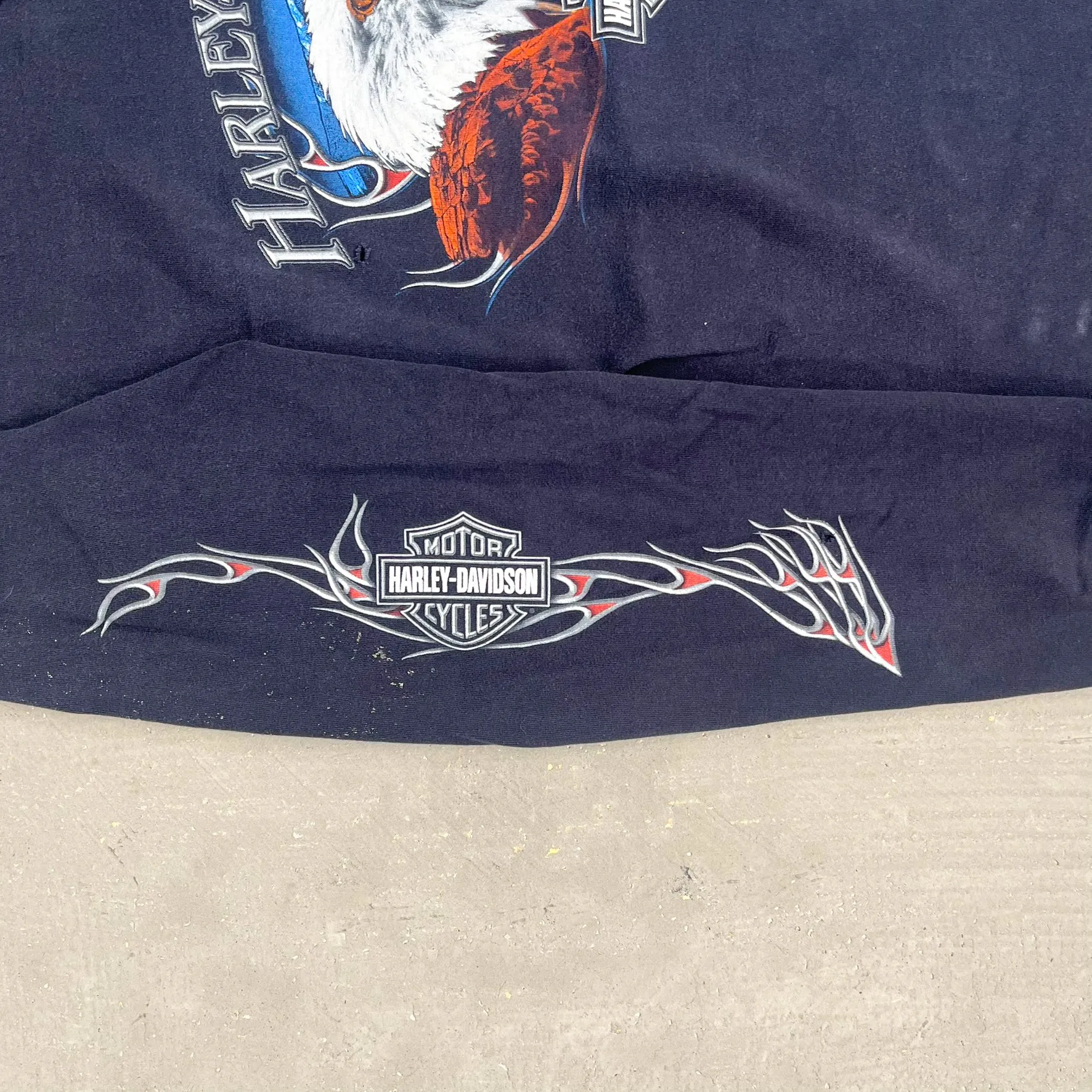 F- Vintage '06 Harley Davidson Minneapolis St-Paul Long Sleeve Tee sold by HG Vintage product image thumbnail 3