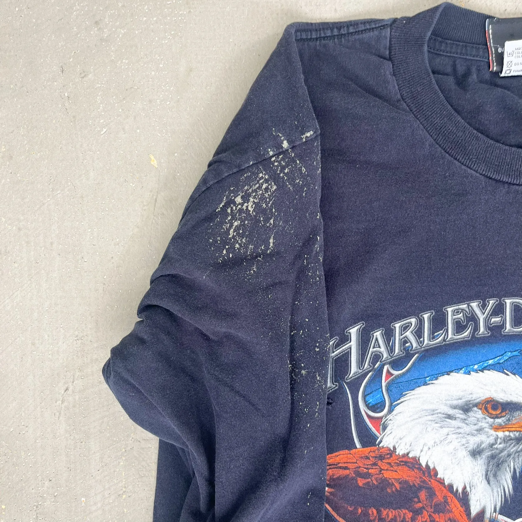 F- Vintage '06 Harley Davidson Minneapolis St-Paul Long Sleeve Tee sold by HG Vintage product image thumbnail 4