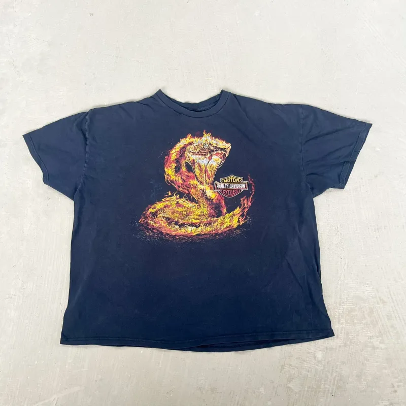 F- Vintage Harley Davidson Fort McMurray Tee sold by HG Vintage
