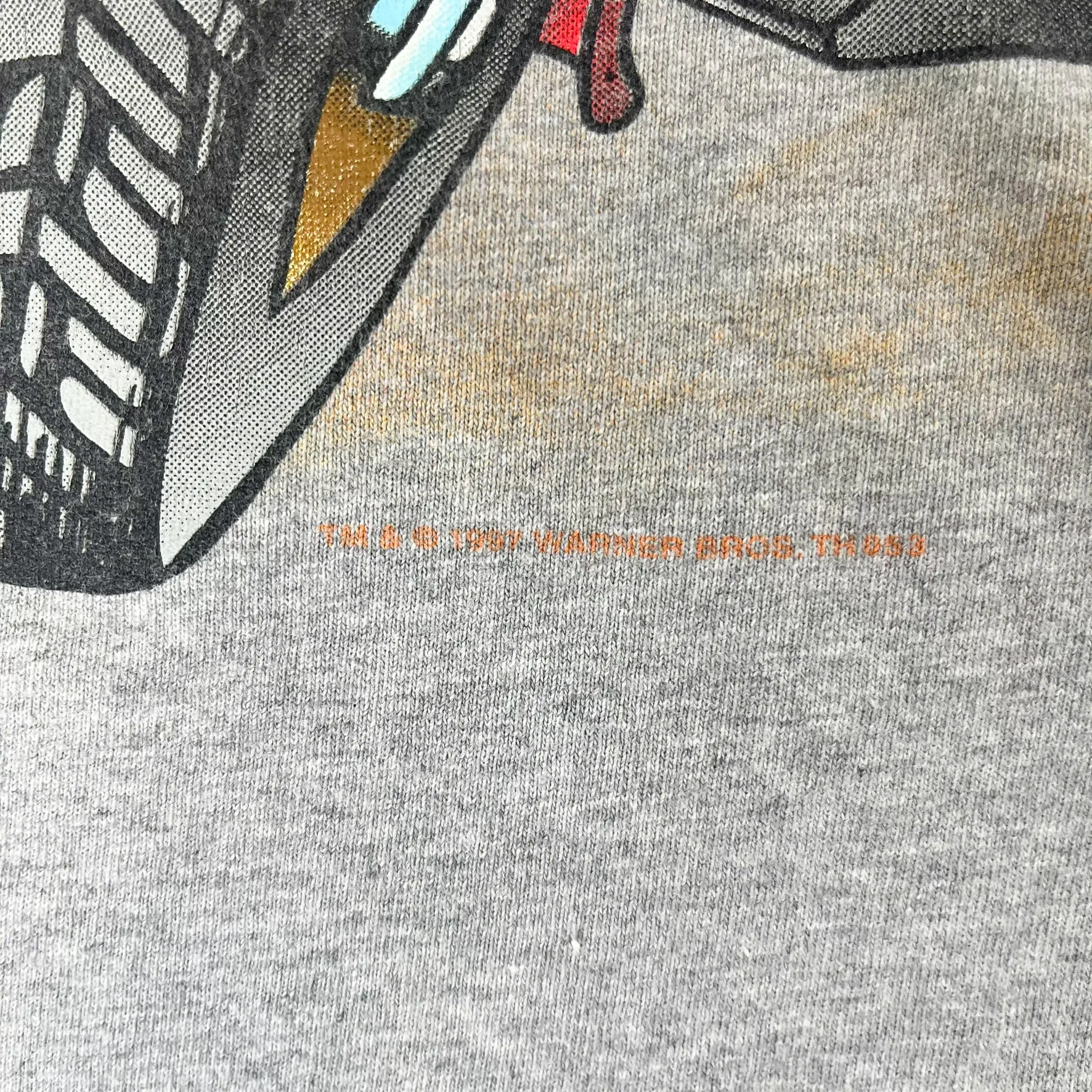 F- Vintage '97 Harley Davidson Looney Tunes Wile E. Coyote King Of The Road Tee sold by HG Vintage product image thumbnail 3