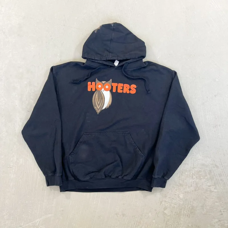 F- Hooters Logo Hoodie sold by HG Vintage