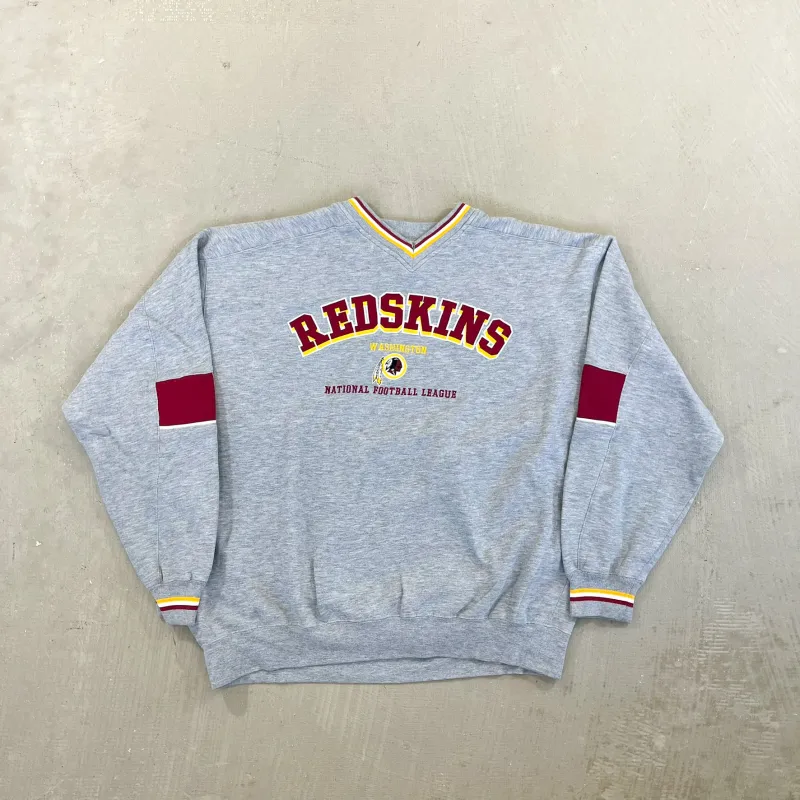 F- Vintage Washington Commanders NFL Embroidered Logo & Text Crewneck sold by HG Vintage