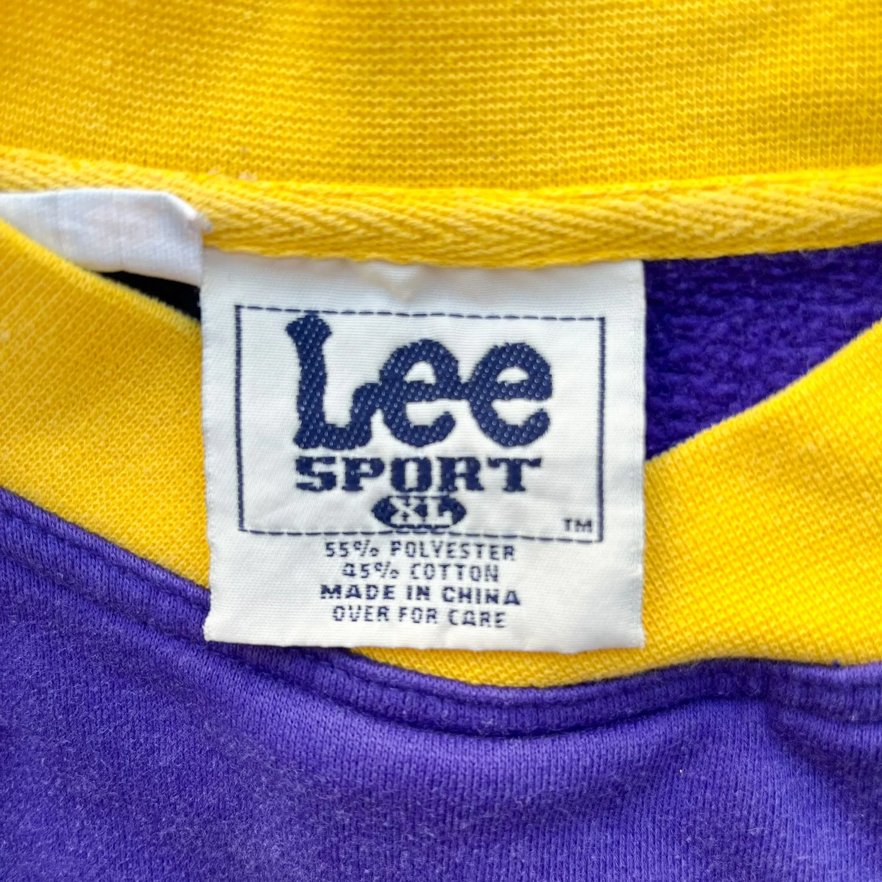F- Vintage Minnesota Vikings NFL Lee Embroidered Logo & Text Crewneck sold by HG Vintage product image thumbnail 4