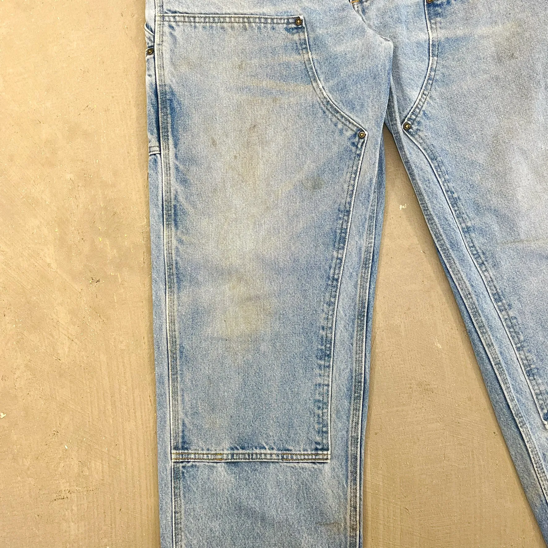 F- Carhartt Double Knee Denim Workwear Pants sold by HG Vintage product image thumbnail 4