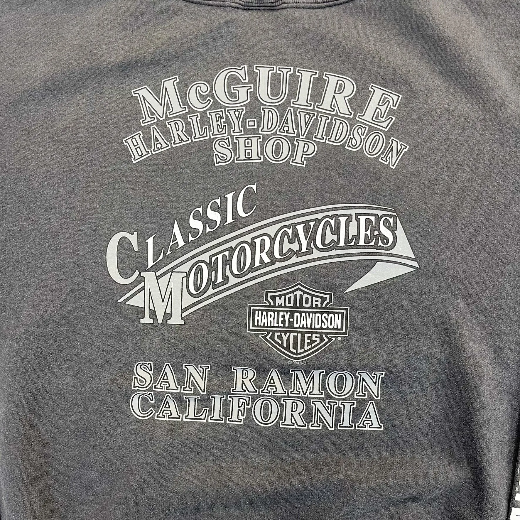 F- Vintage '05 Harley Davidson San Ramon California Graphic Crewneck sold by HG Vintage product image thumbnail 5