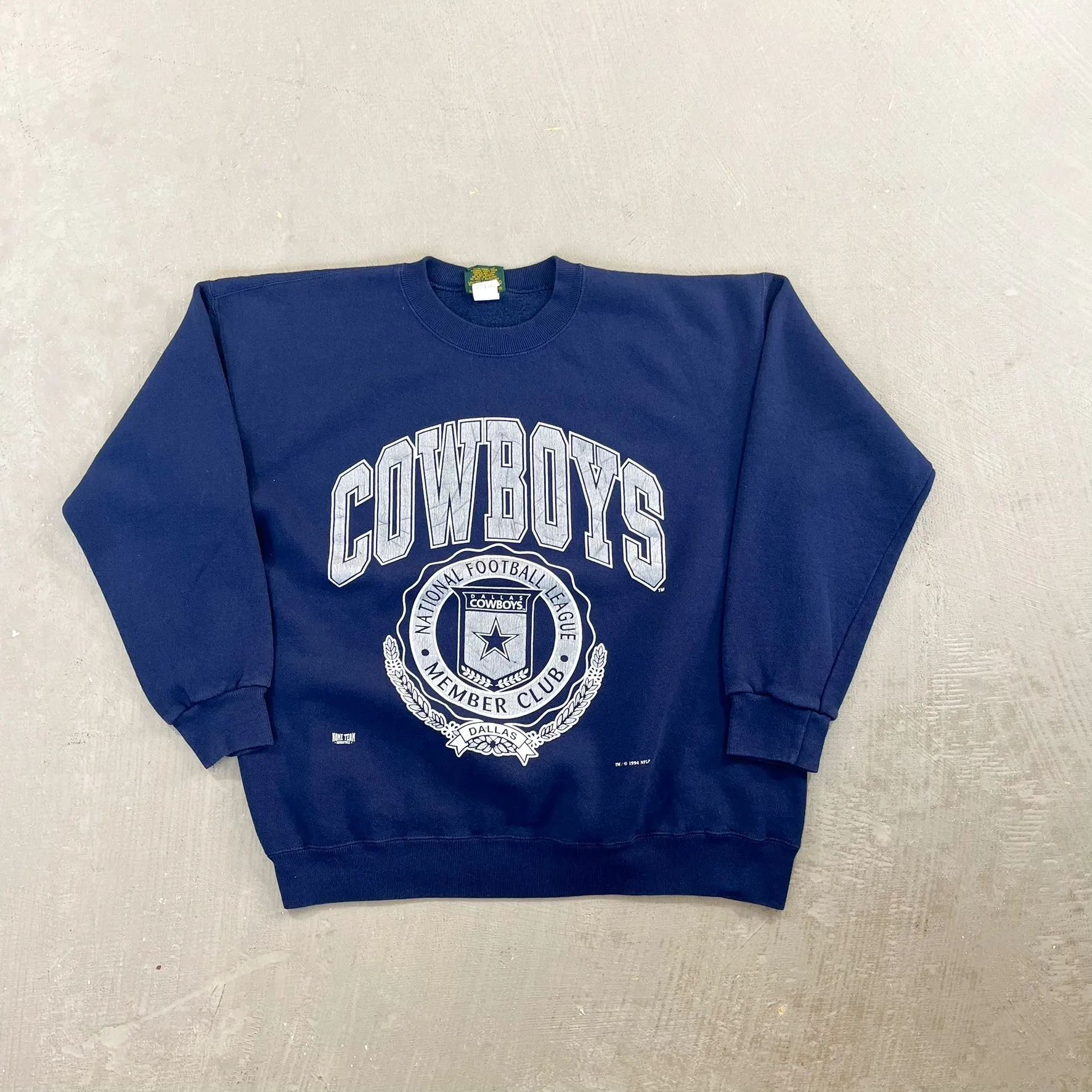 F- Vintage '94 Dallas Cowboys NFL Members Club Crewneck sold by HG Vintage