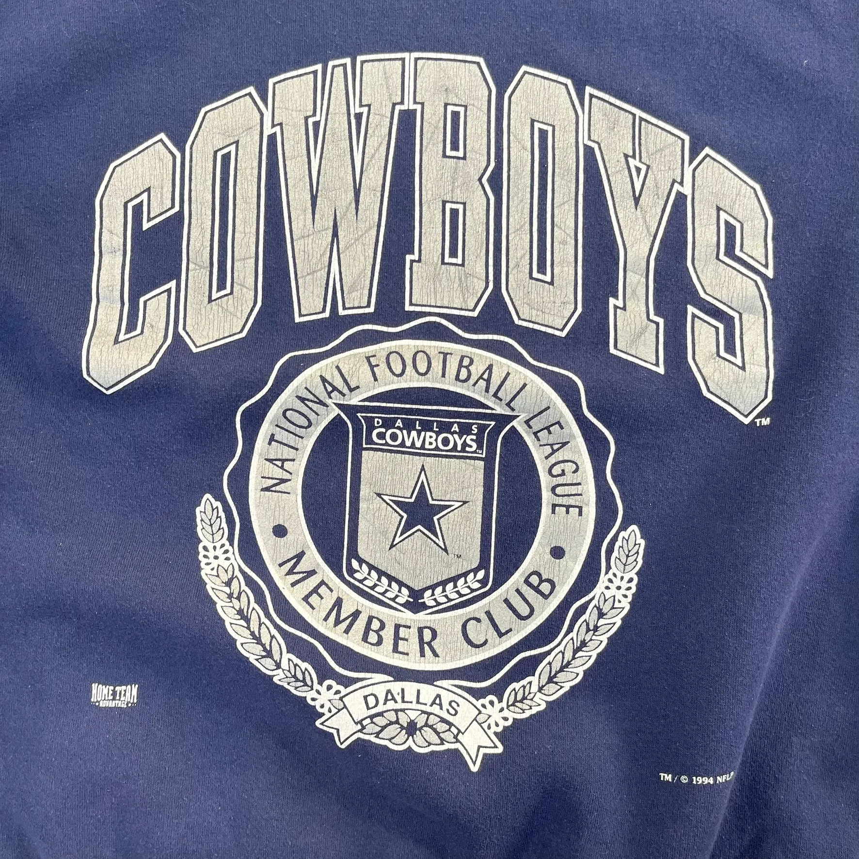 F- Vintage '94 Dallas Cowboys NFL Members Club Crewneck sold by HG Vintage product image thumbnail 2