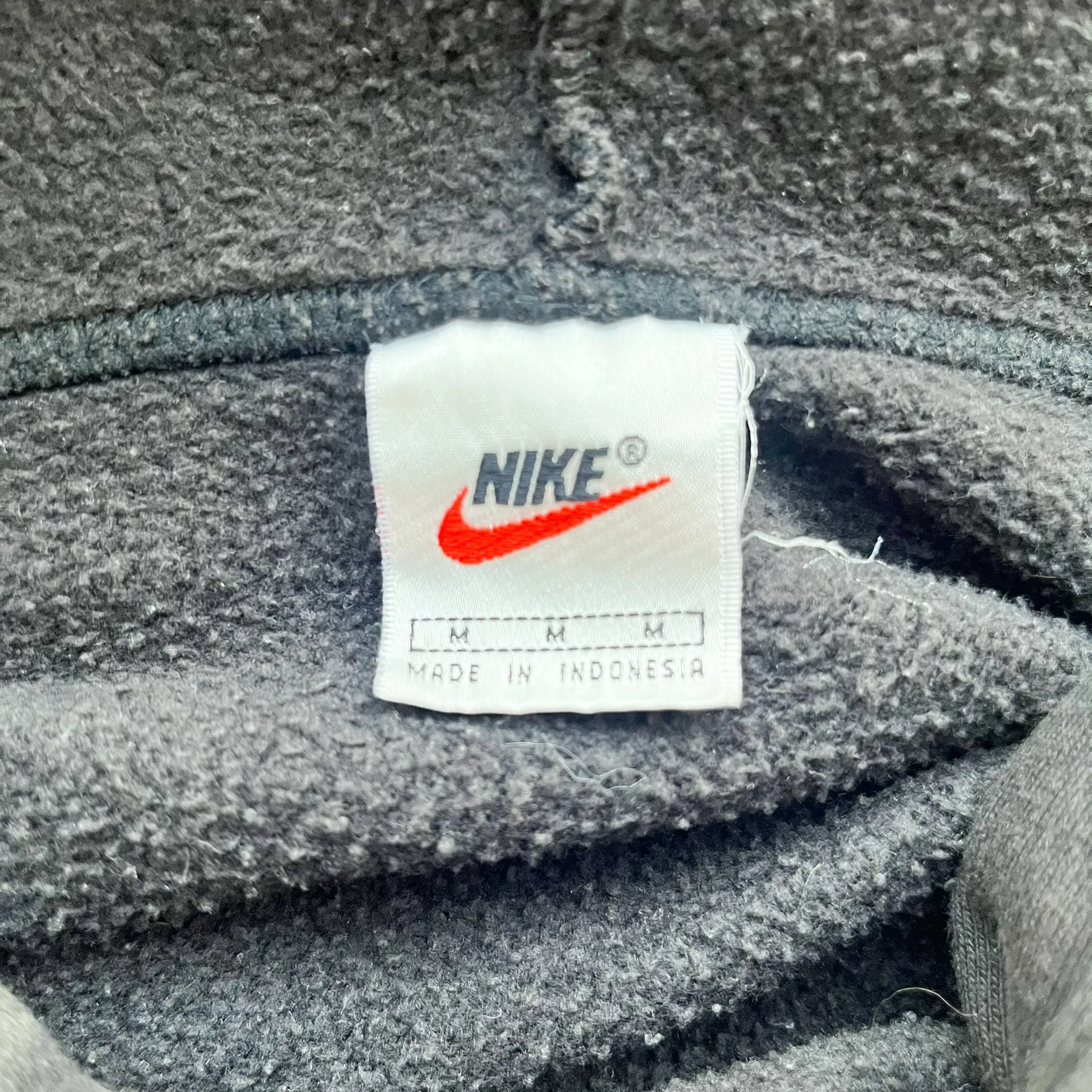 F- Vintage Nike Quarter Zip Embroidered Swoosh Hoodie sold by HG Vintage product image thumbnail 3