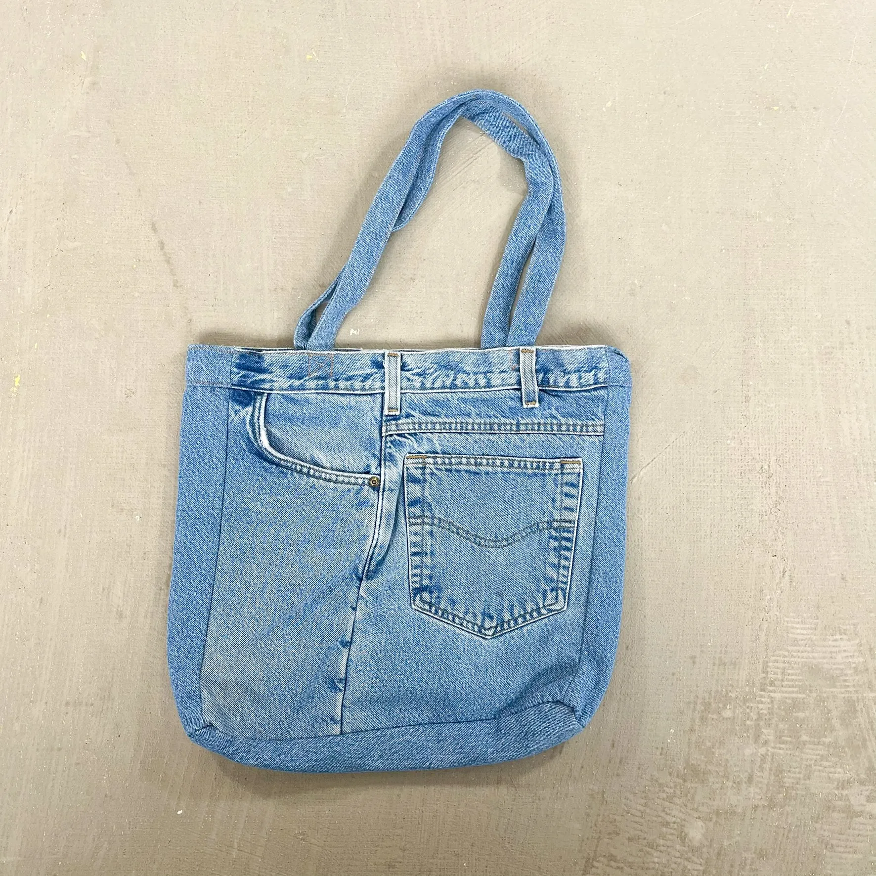 F- HOM Carhartt Reworked Denim/Jeans Tote Bag sold by HG Vintage product image thumbnail 5
